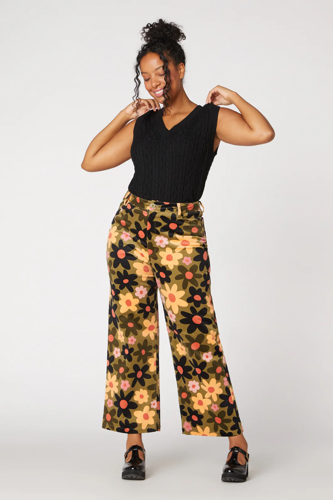 60S Daisy Cord Pant - Image 3