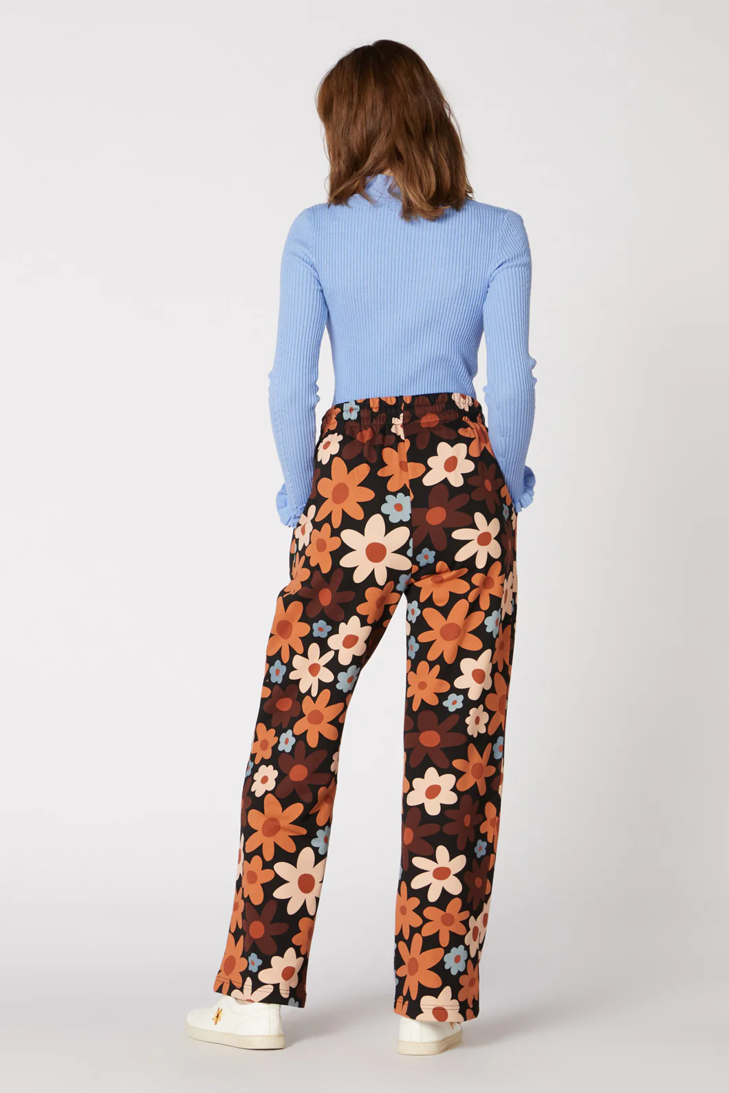 60s Daisy Floral Stra Leg Pan - Image 4
