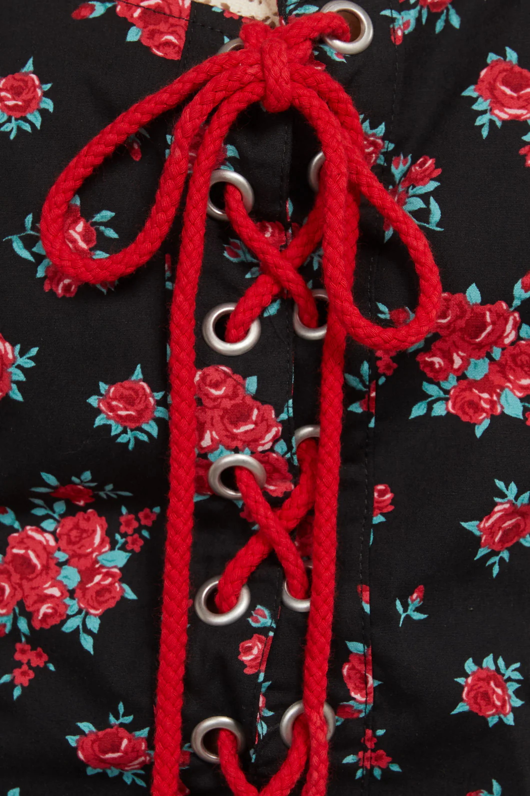 70S Prairie Rose Bustier Top - Image 8