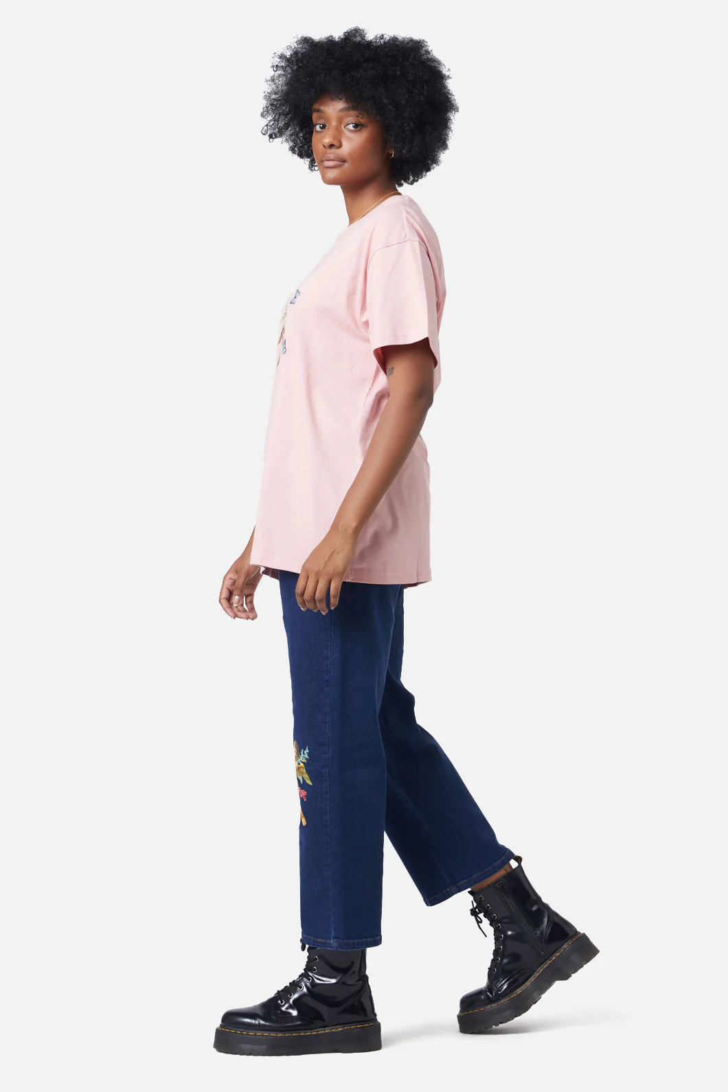 90S Cherub Oversized Tee - Image 3