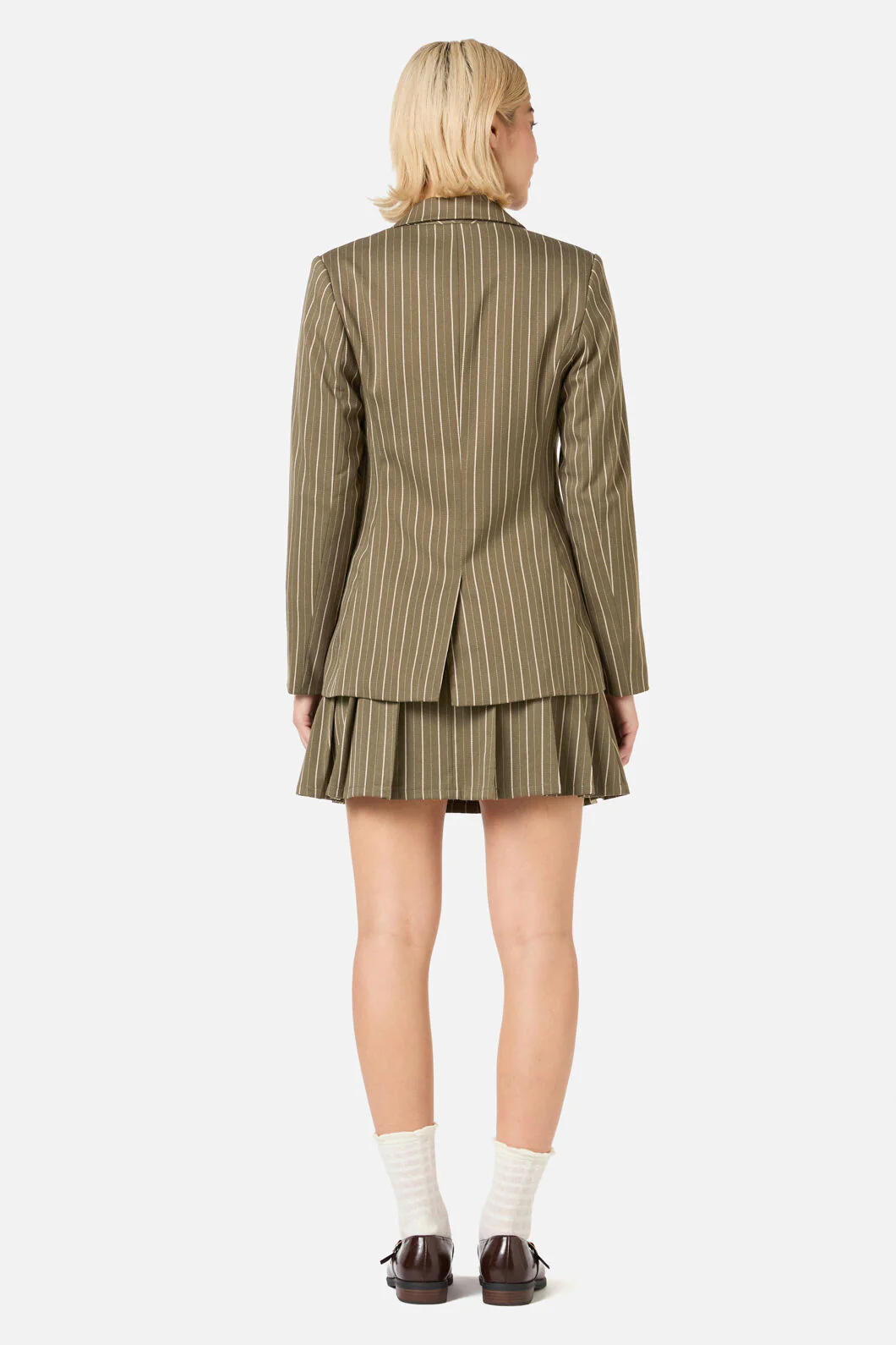 Abby Pinstripe Jacket - Image 5