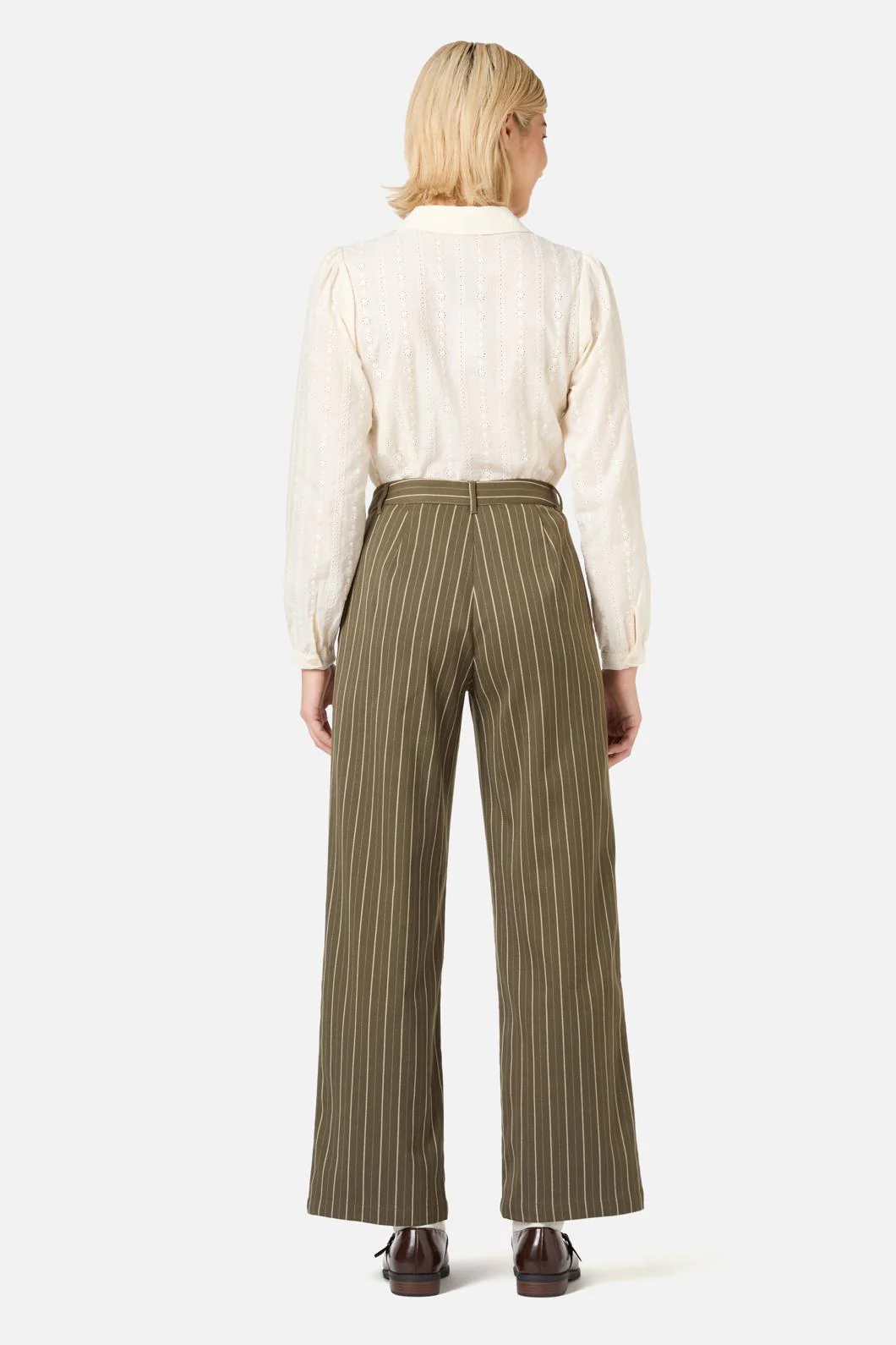 Abby Pinstripe Pant - Image 5