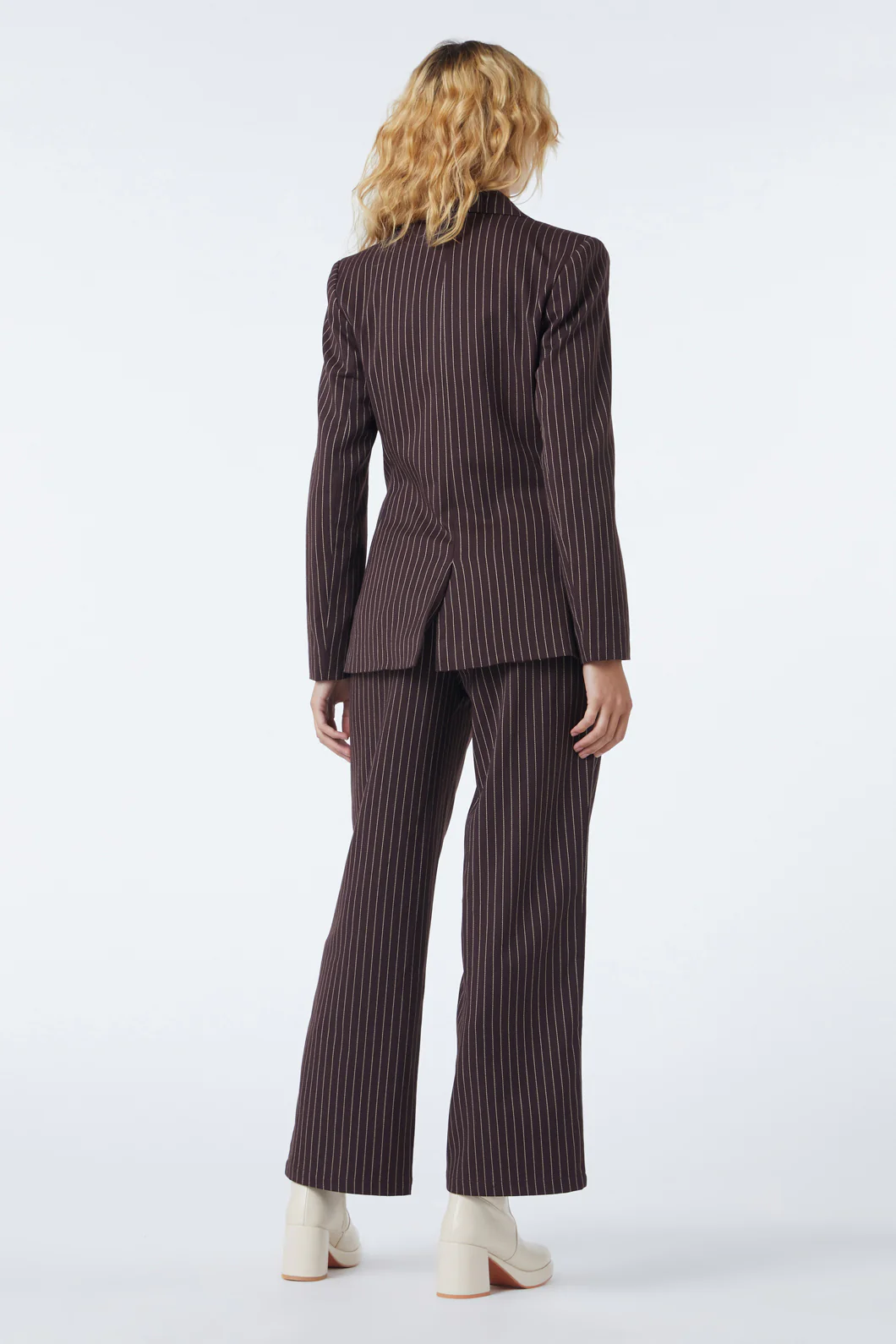 Abigail Pinstripe Blazer - Image 4