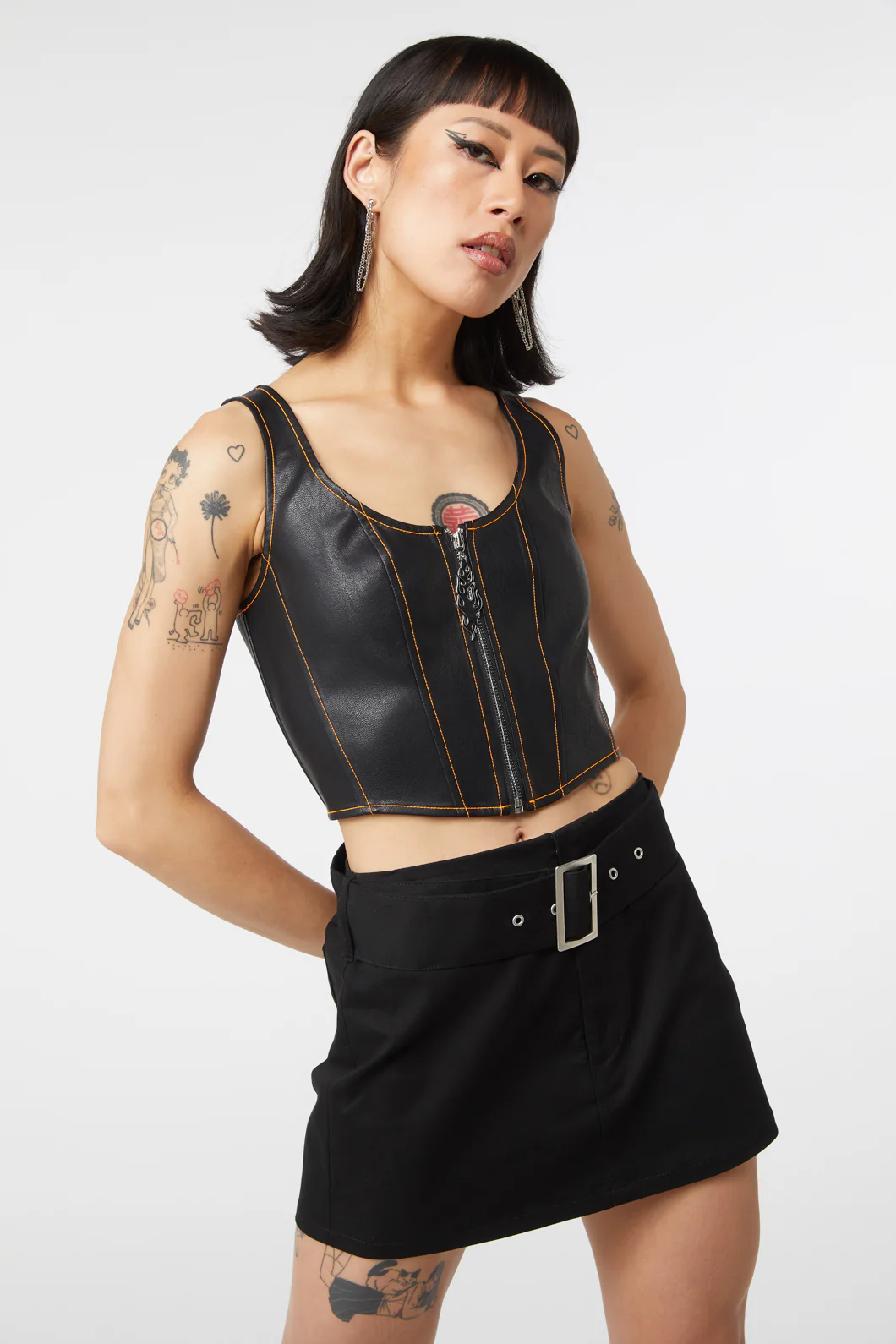 Ablaze Pu Corset - Image 6