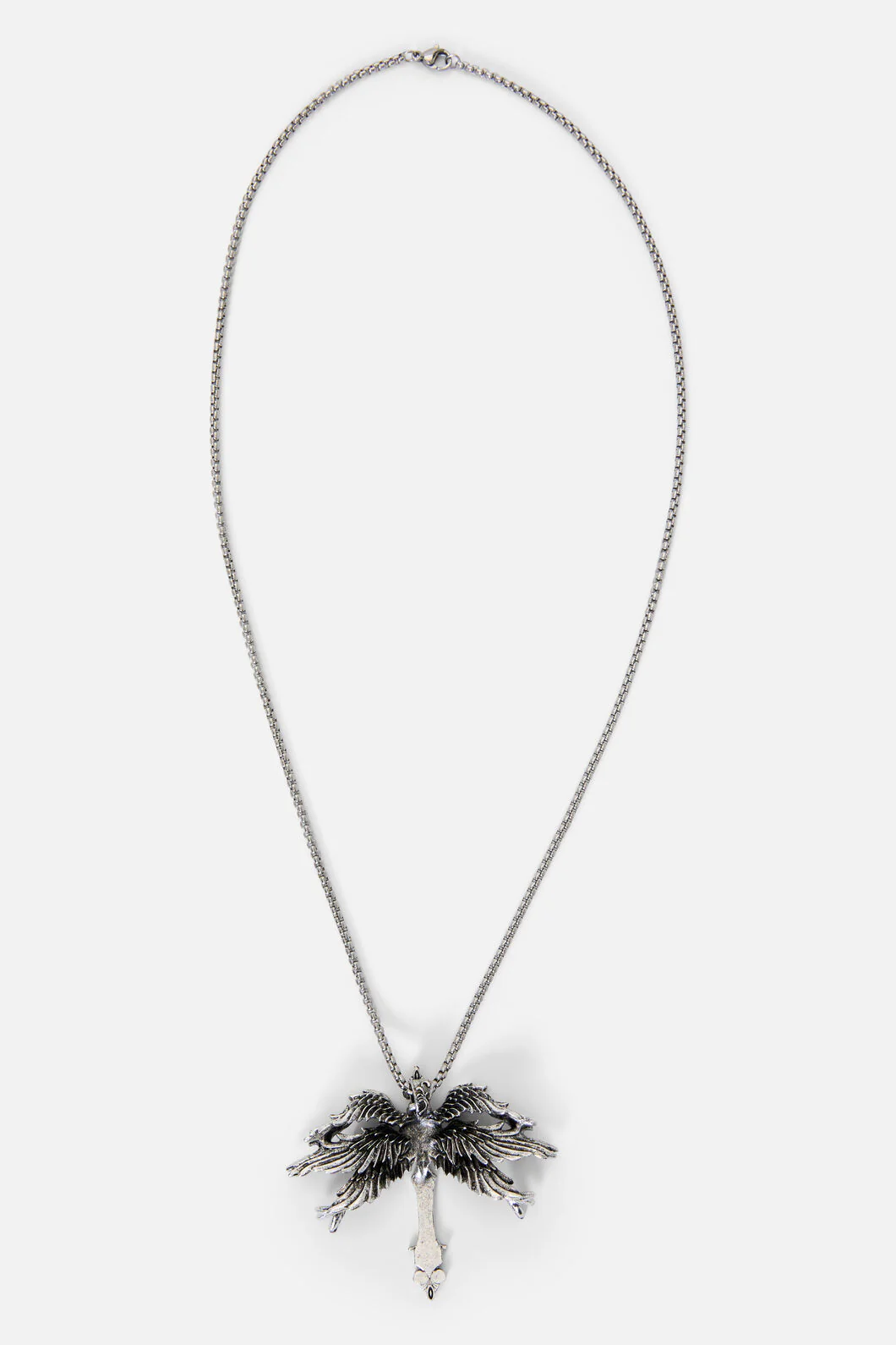 Abstract Winged Cross Necklace - Image 4