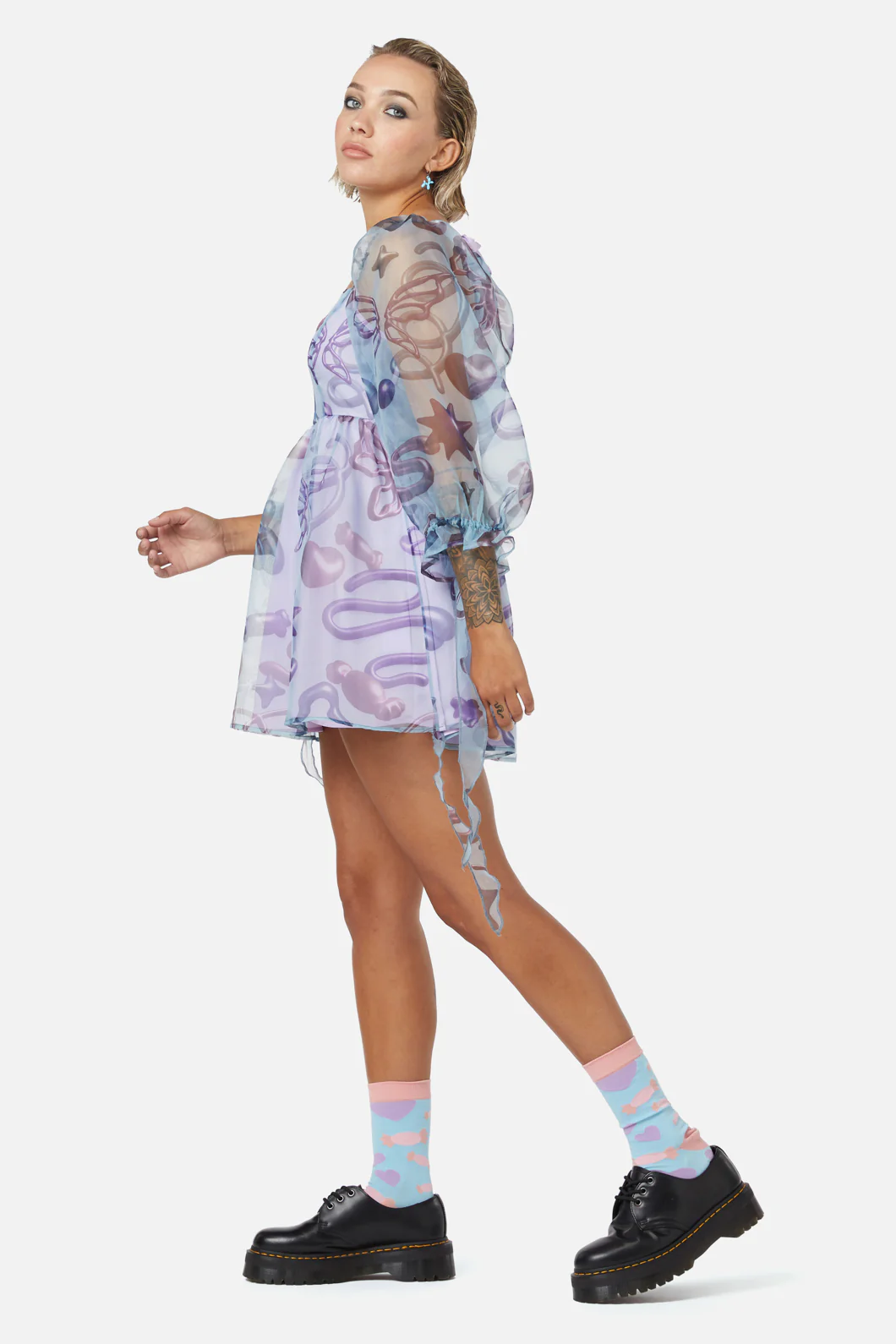 Abyss Puffy Dress - Image 6