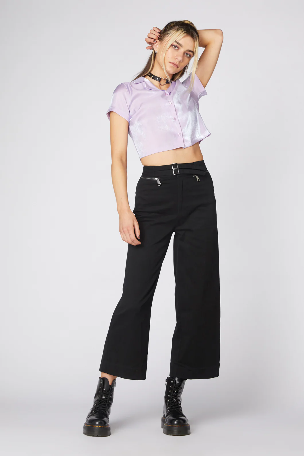 Ace Wide Leg Drill Pant - Image 3