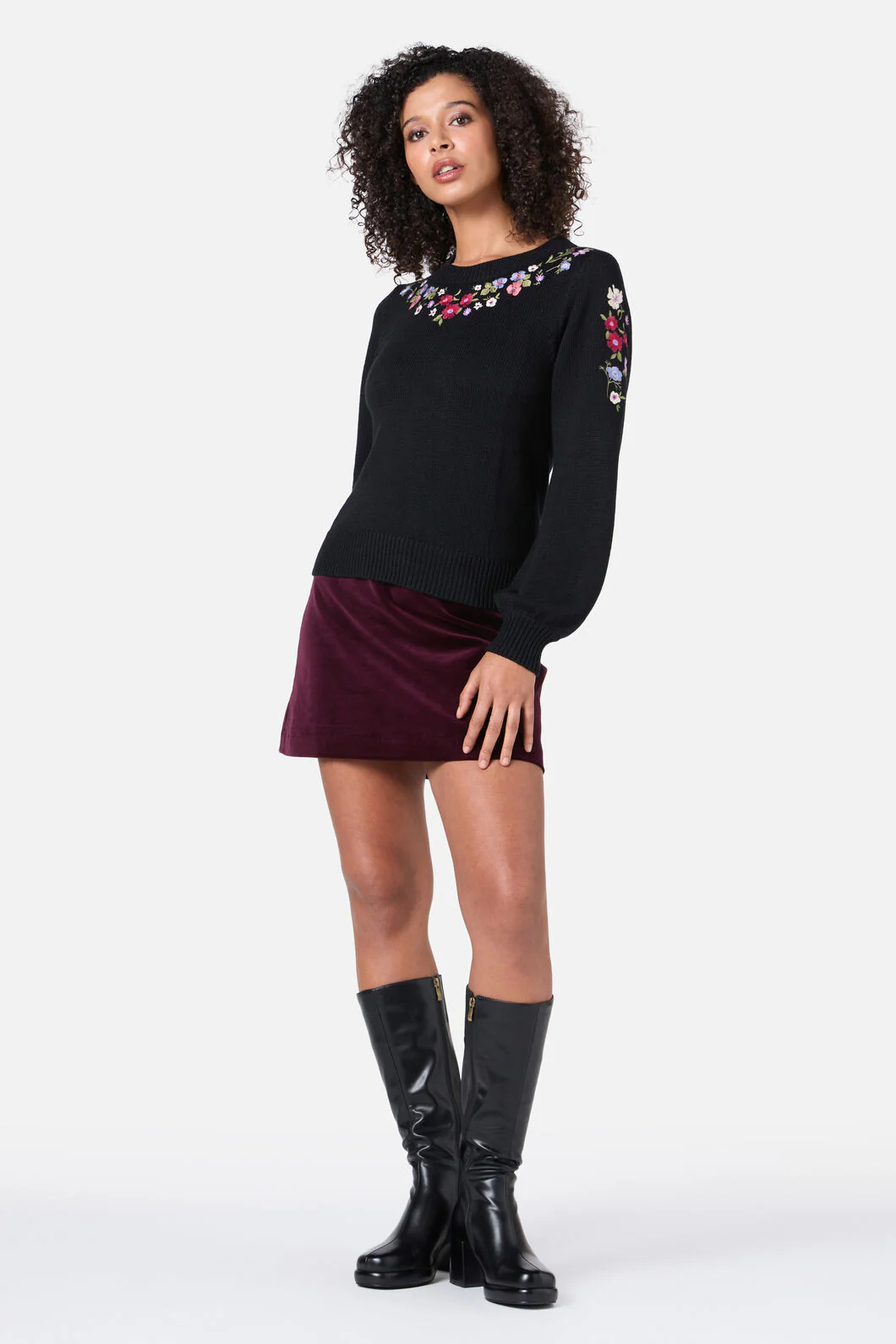 Ada Embroidered Jumper - Image 3