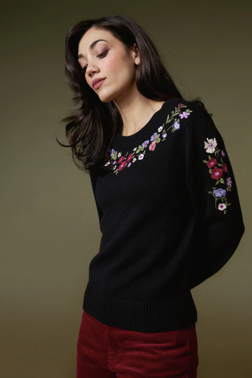 Ada Embroidered Jumper - Image 8