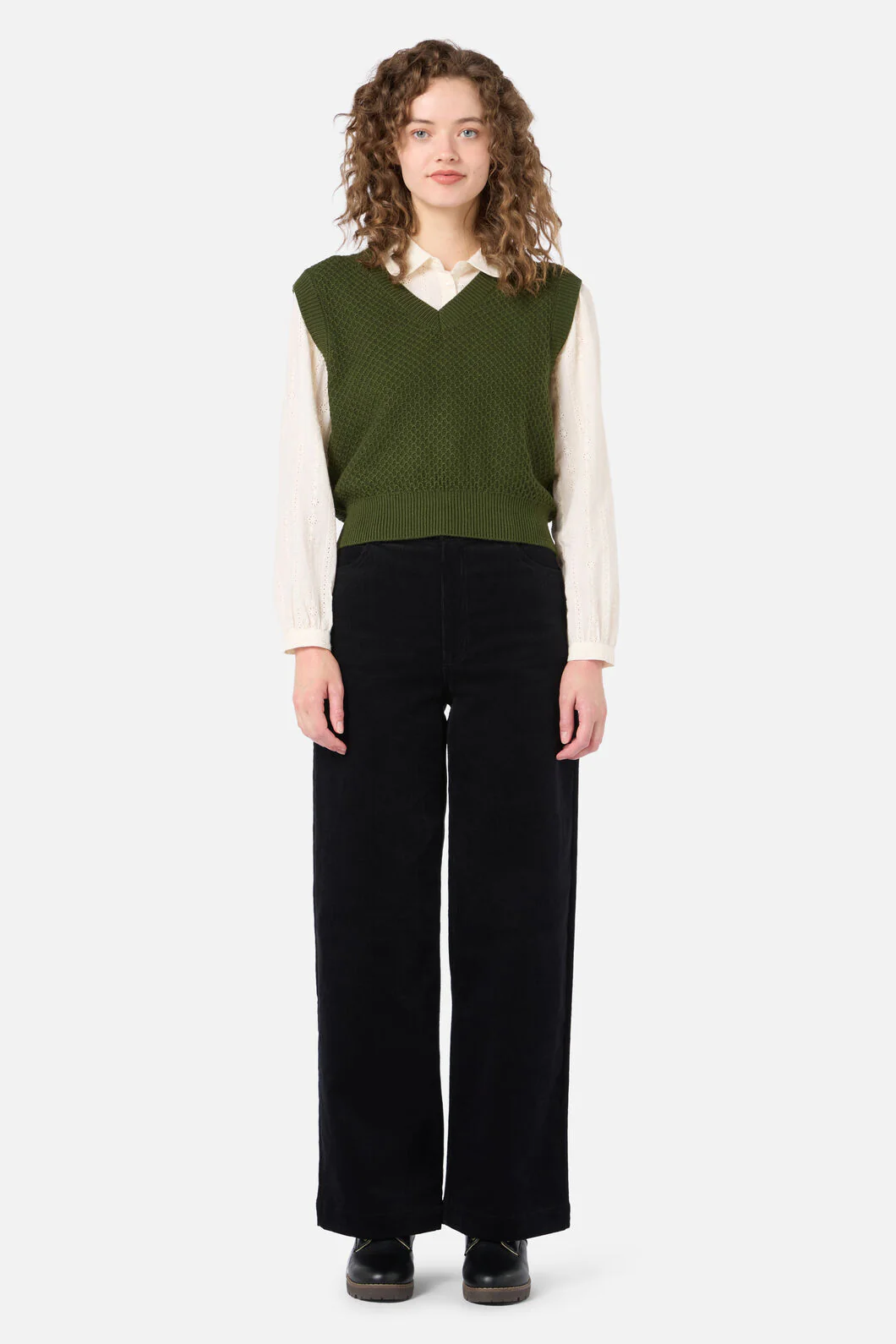 Addison Textured Knit Vest - Image 2
