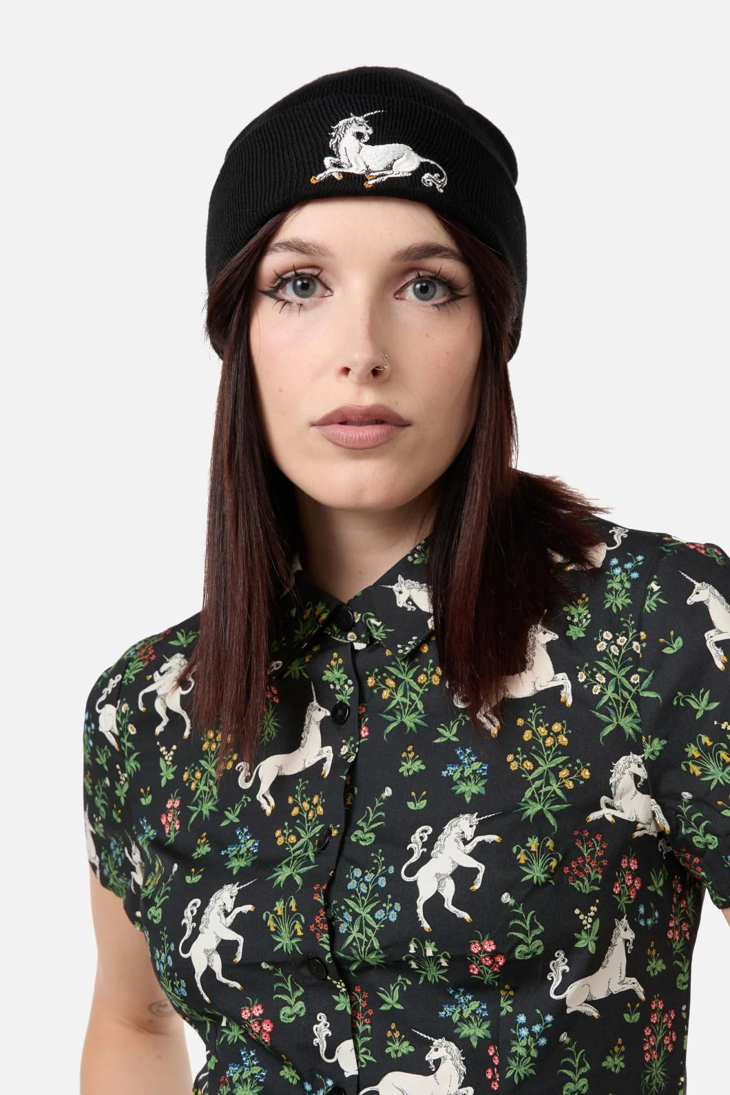 Alicorn Embroidered Beanie