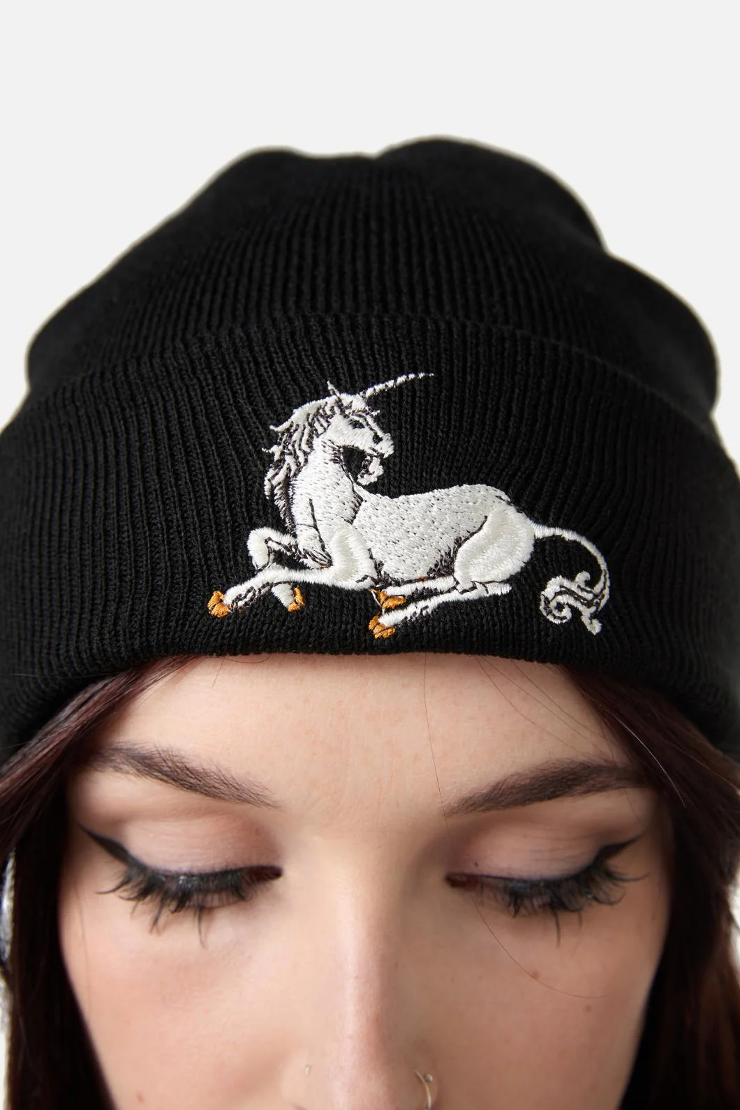 Alicorn Embroidered Beanie - Image 2