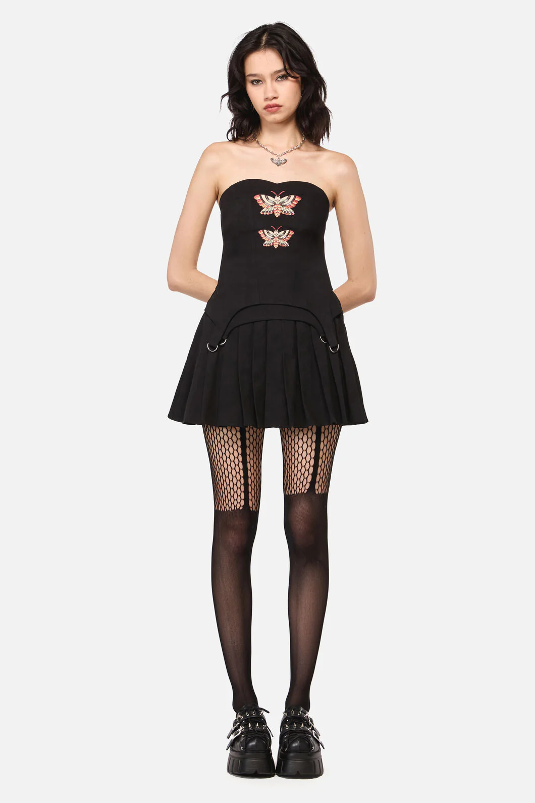 All Hallows' Eve Tattoo Corset Top - Image 4