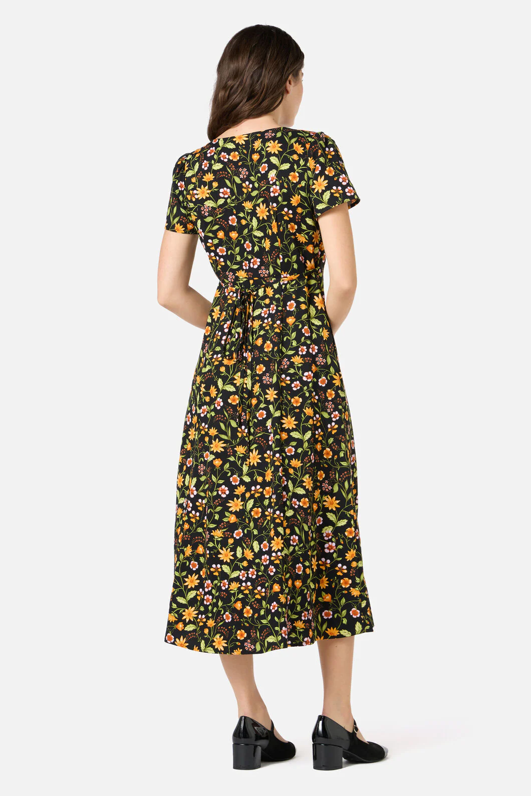Alyssa Floral Midi Dress - Image 4