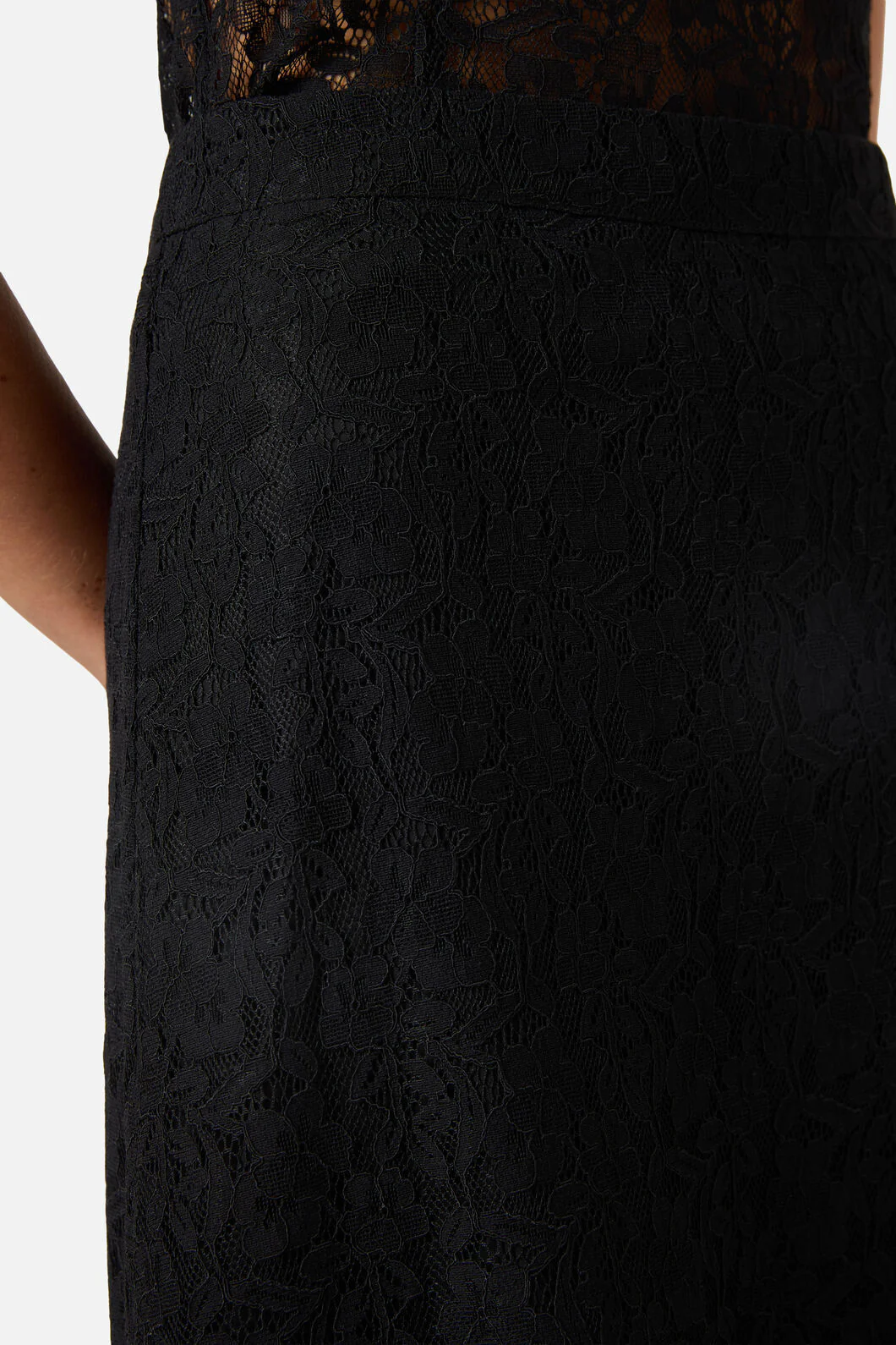 Amara Lace Midi Skirt - Image 4