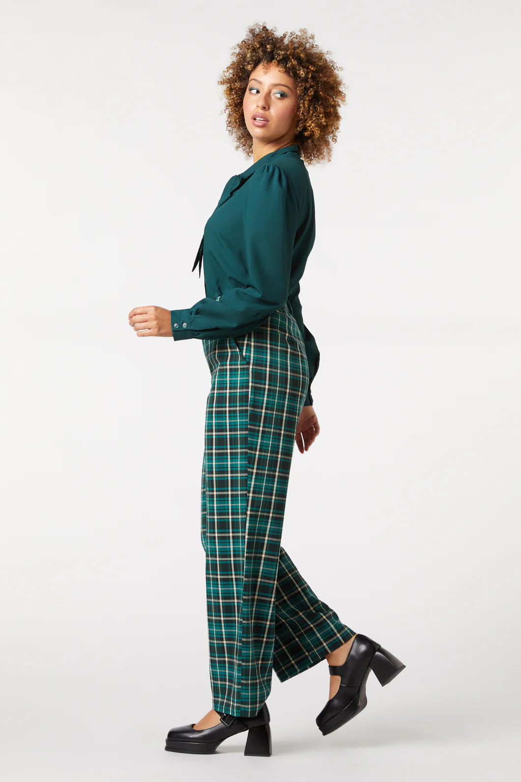 Amber Check Pant - Image 5