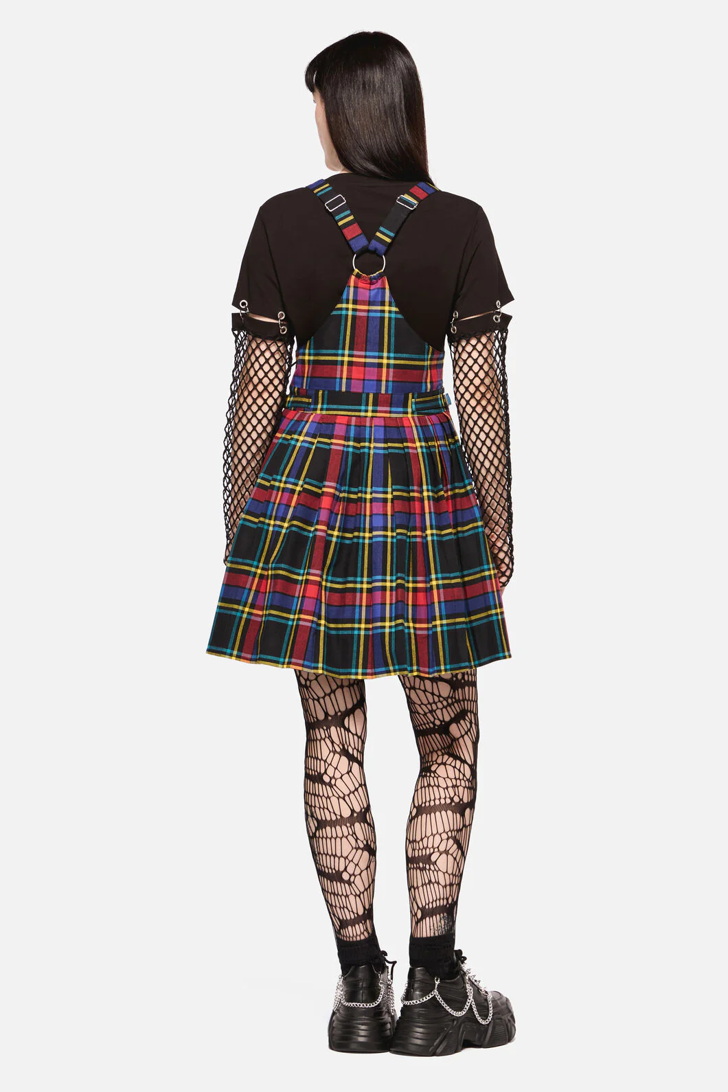 Anarchic Tartan Pinafore - Image 4
