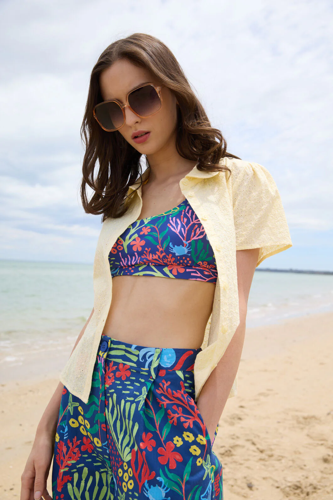 Anastasia Broderie Blouse - Image 8