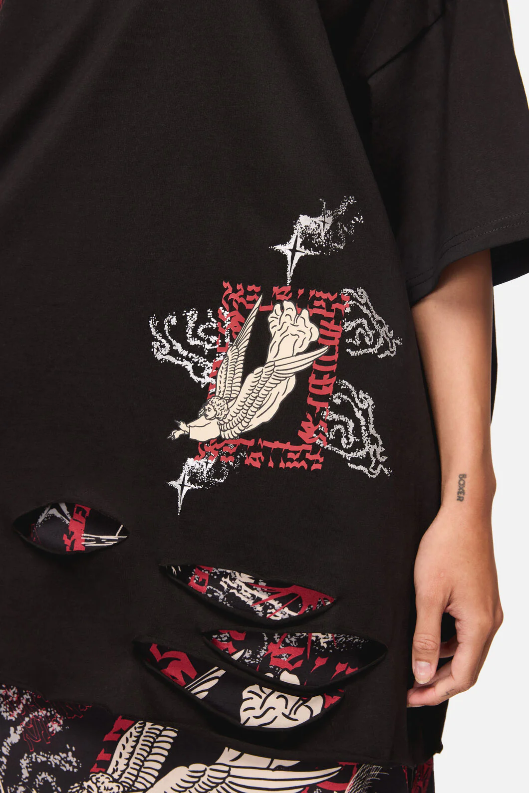 Angelic Distressed Tee - Image 5