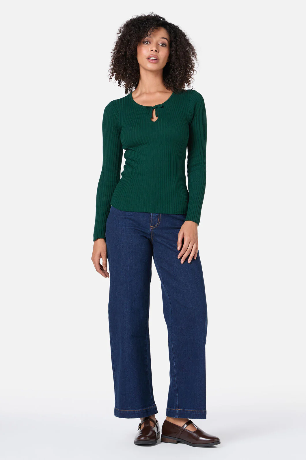 Anna Bow Knit Top - Image 5