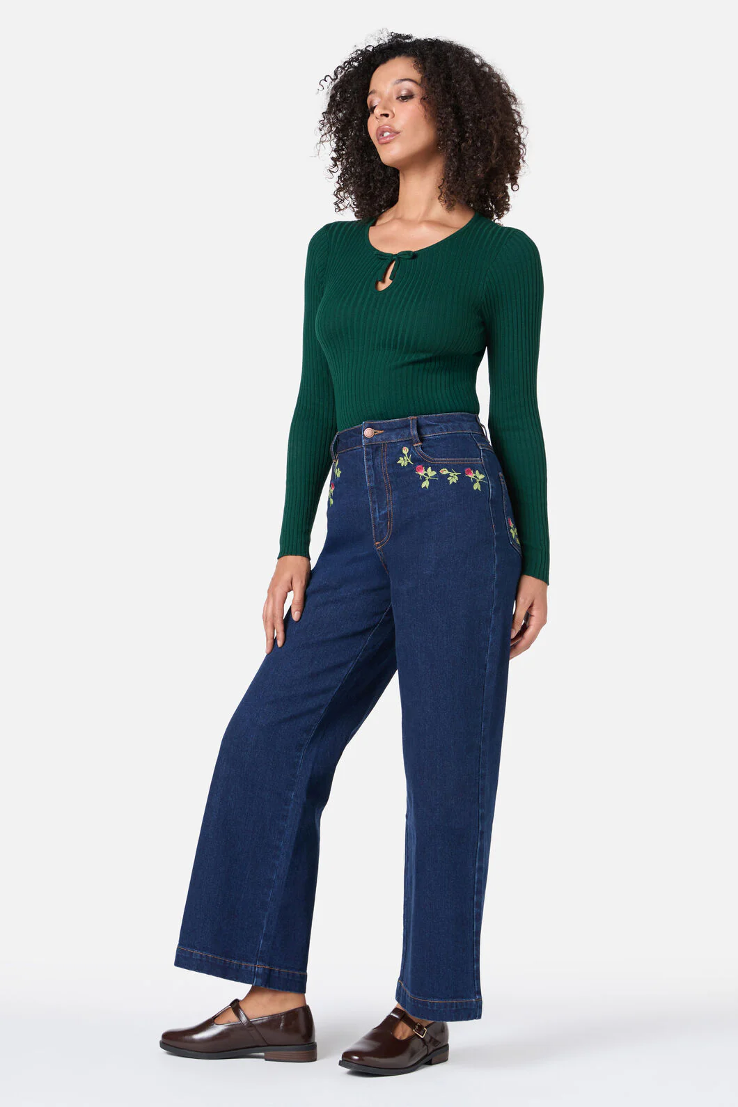 Anna Bow Knit Top - Image 7