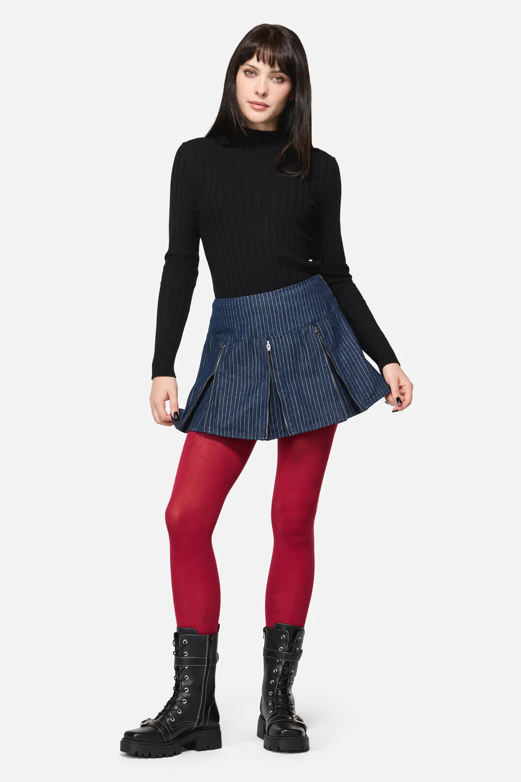 Anon Pin Stripe Skort