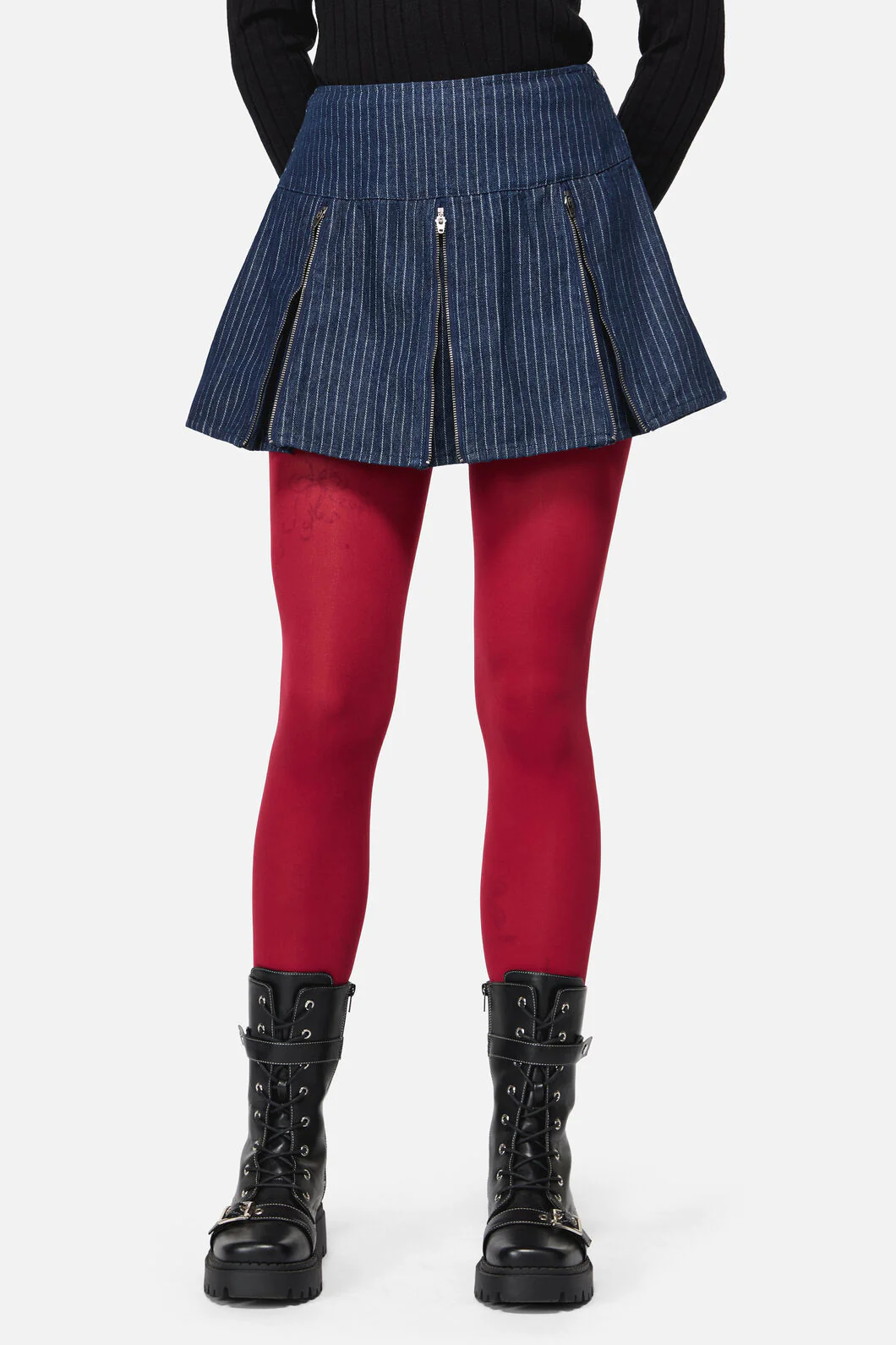 Anon Pin Stripe Skort - Image 3