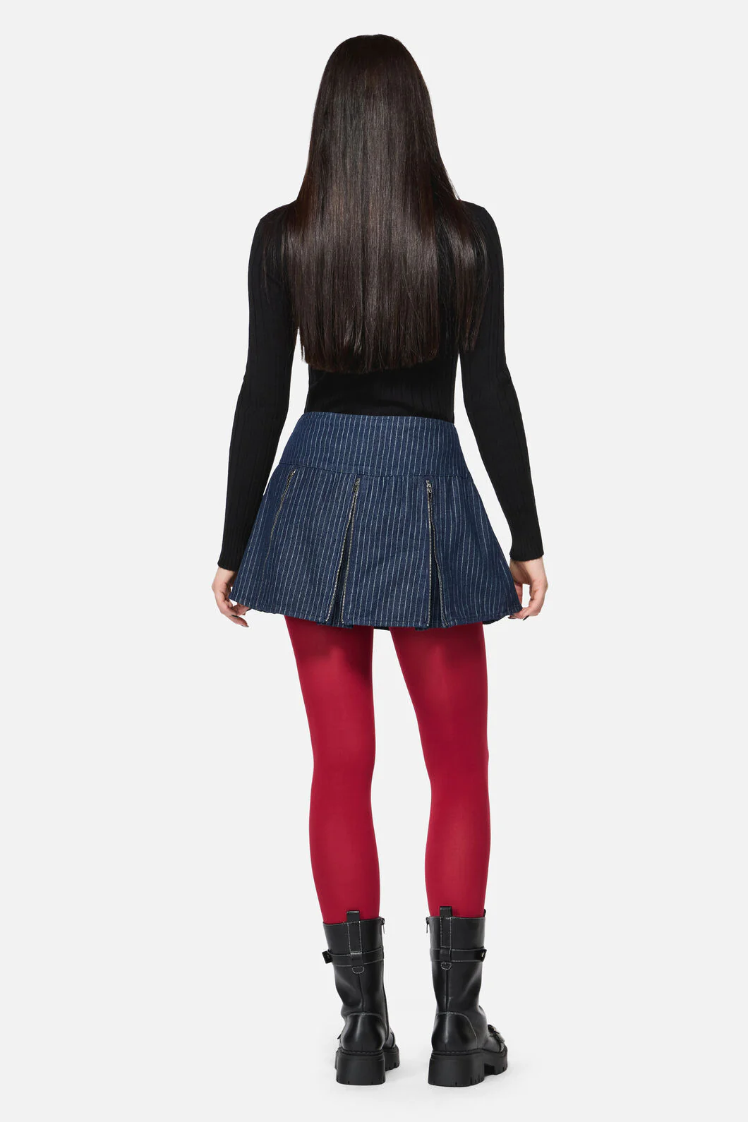 Anon Pin Stripe Skort - Image 6