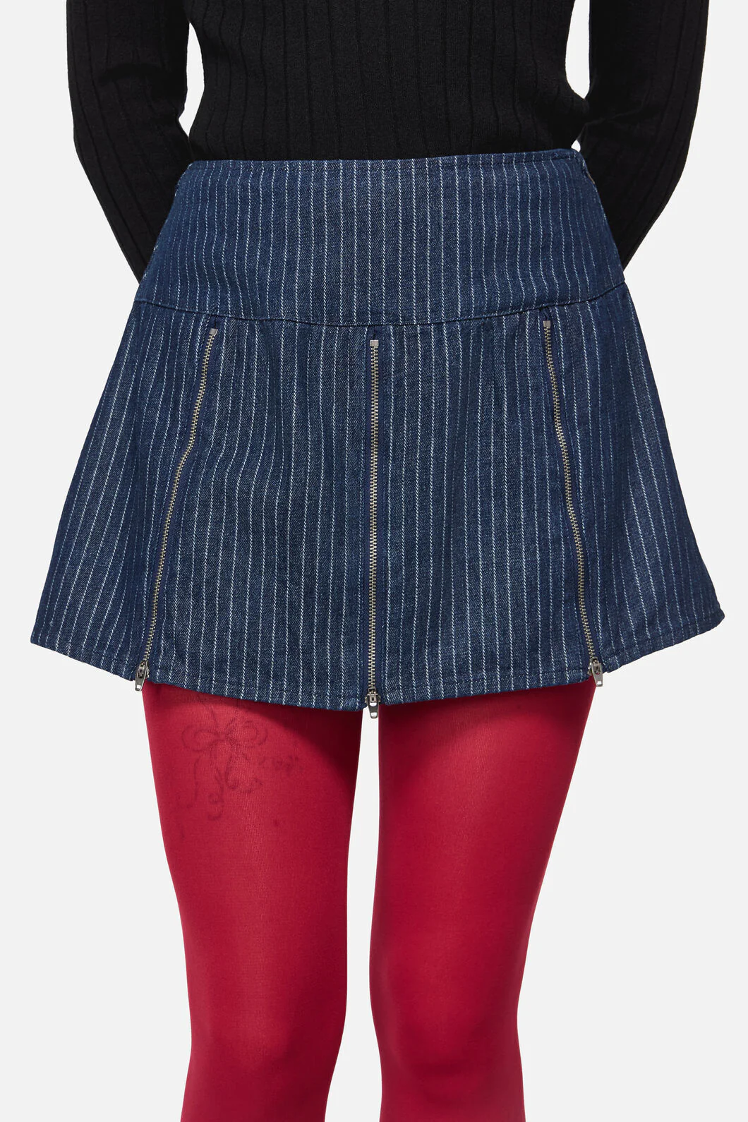 Anon Pin Stripe Skort - Image 7