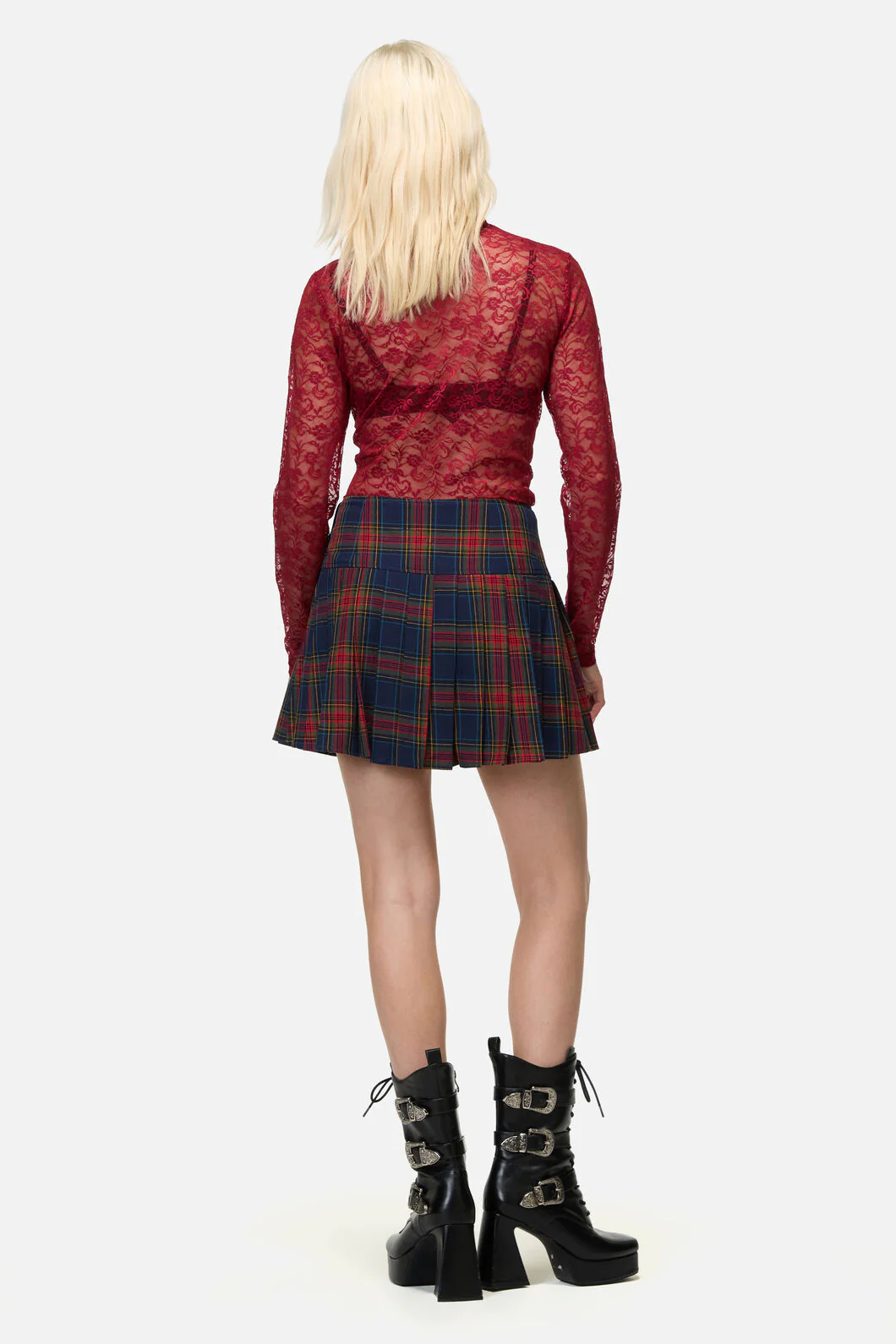 Antler Goth Mini Skirt - Image 5