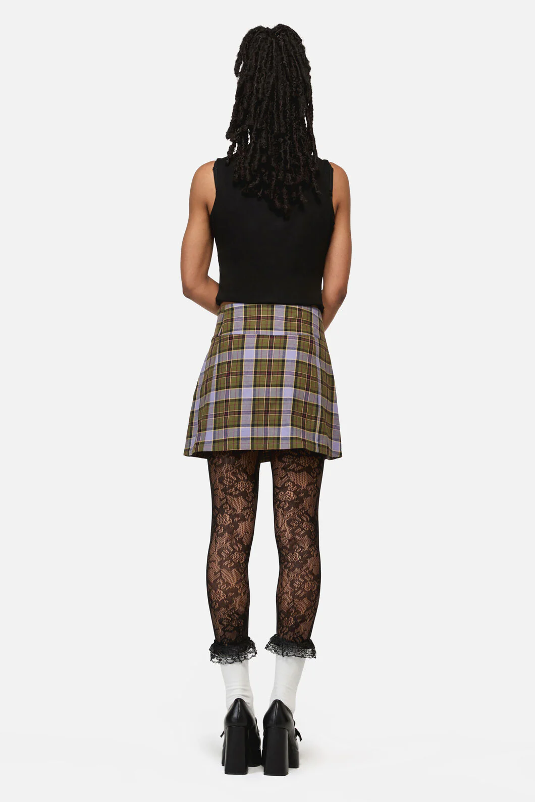 Apothecarius Tartan Goth Skort - Image 4