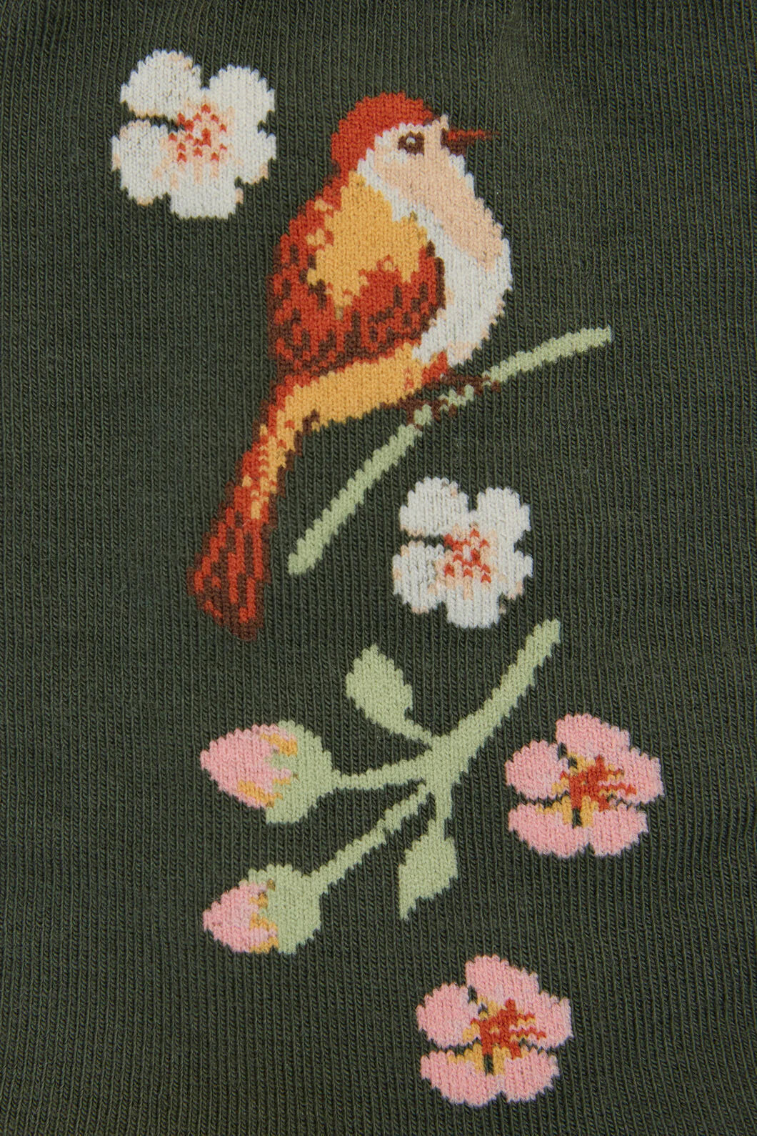 Apple Blossom Bird Sock - Image 2