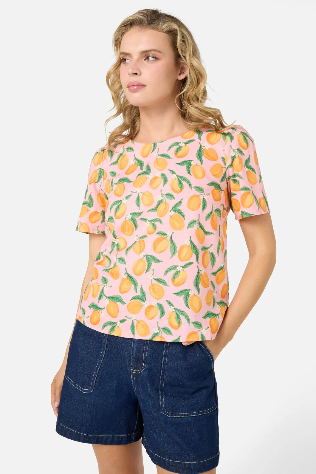 Apricots Short Sleeve Top - Image 2