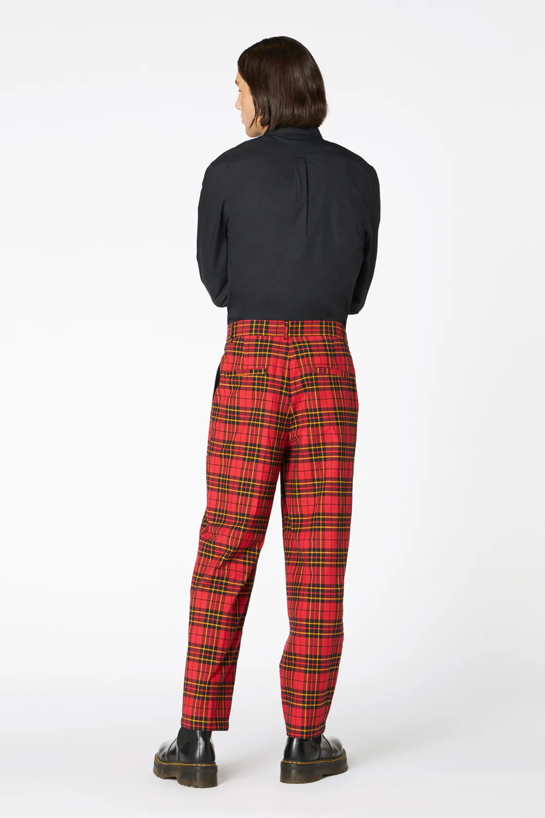 Arcana Tartan Pleat Pant - Image 4