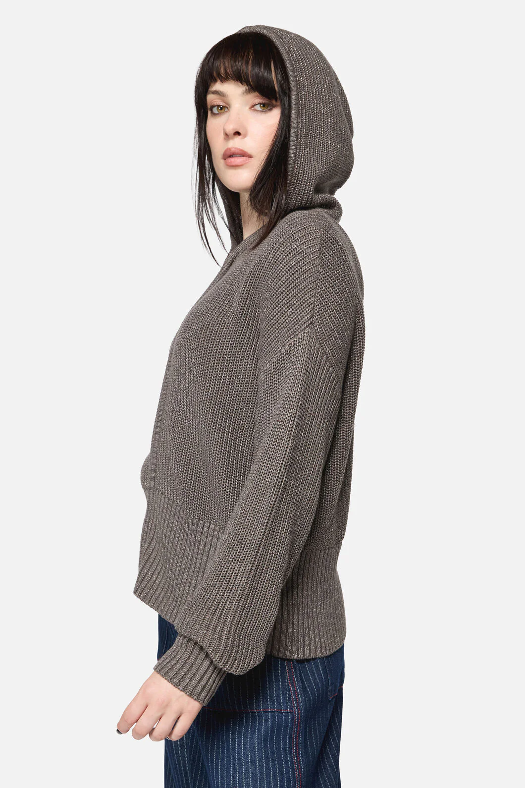 Armoured Goth Zip Cardigan - Image 2