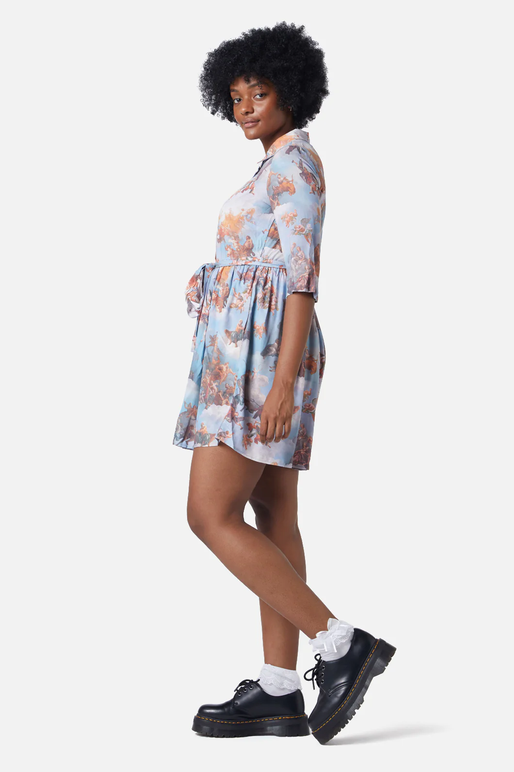Art Mural Viscose Dress - Image 3