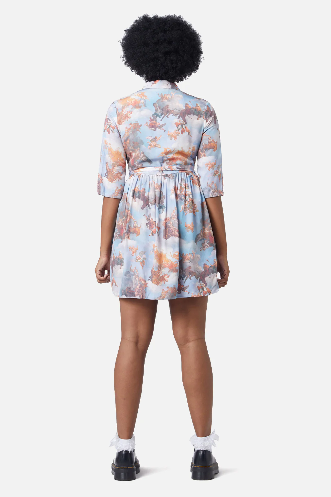 Art Mural Viscose Dress - Image 4