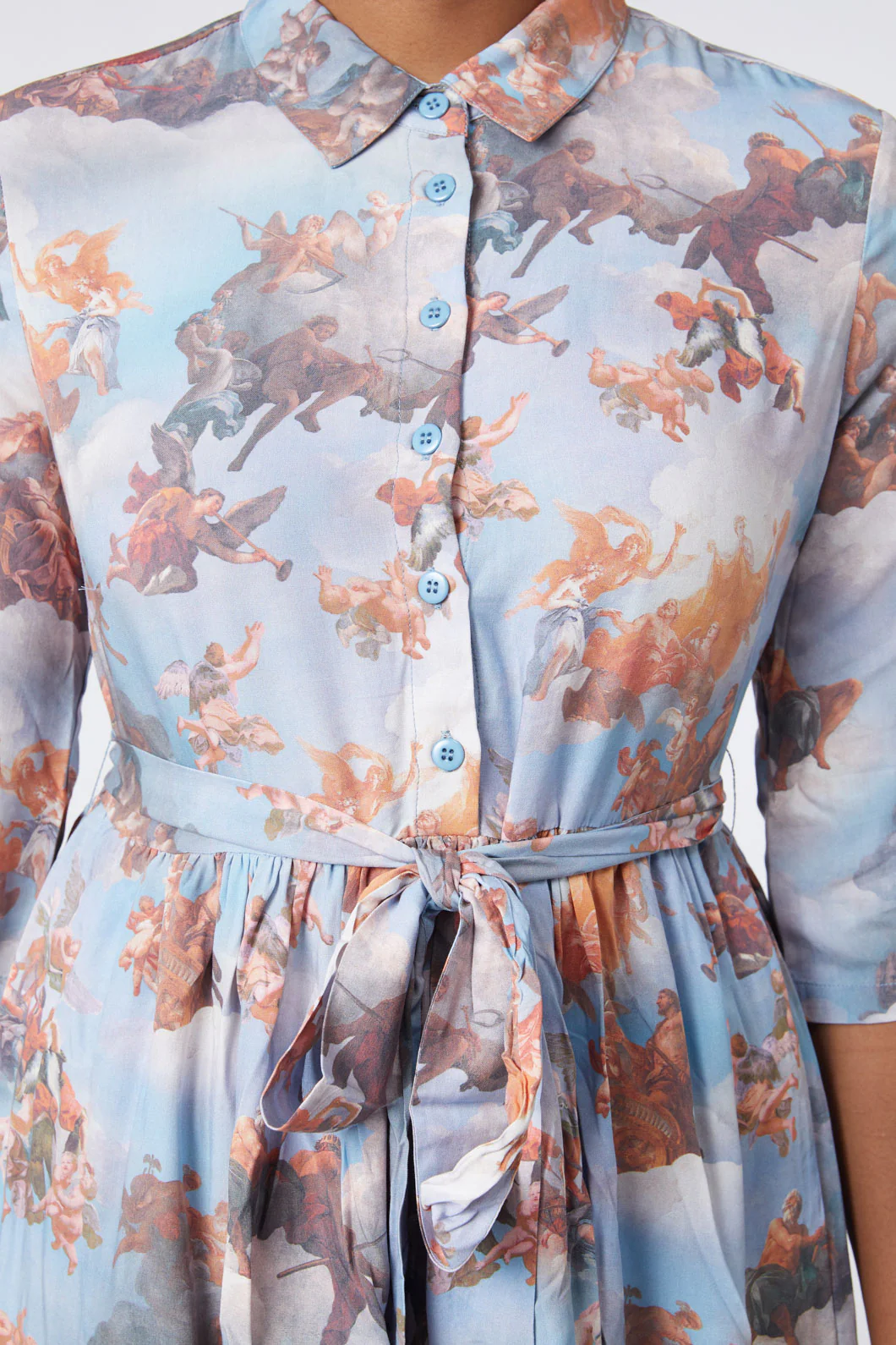 Art Mural Viscose Dress - Image 6