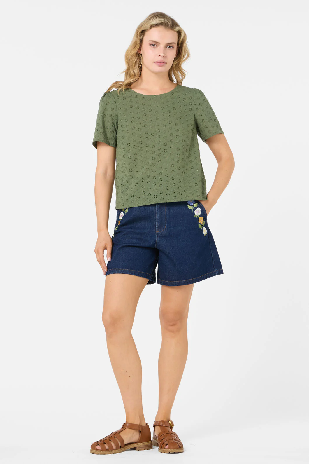 Asher Broderie Top - Image 2