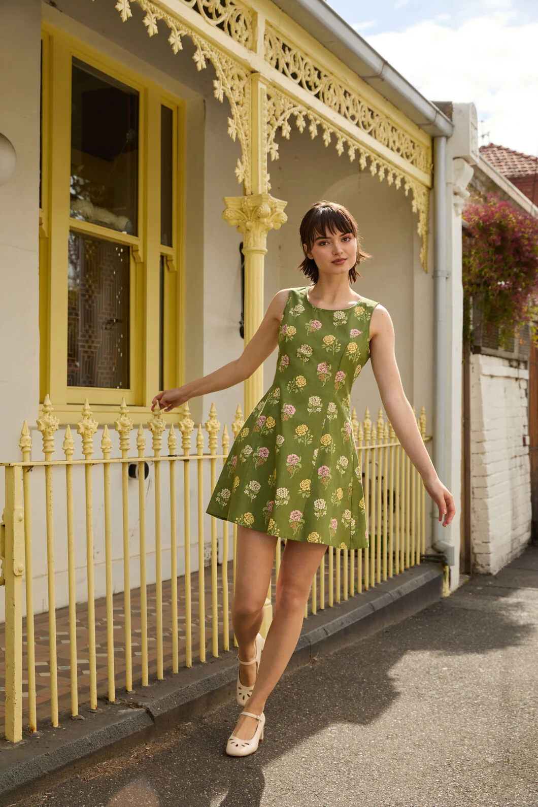 Astrid Rose Mini Dress - Image 2