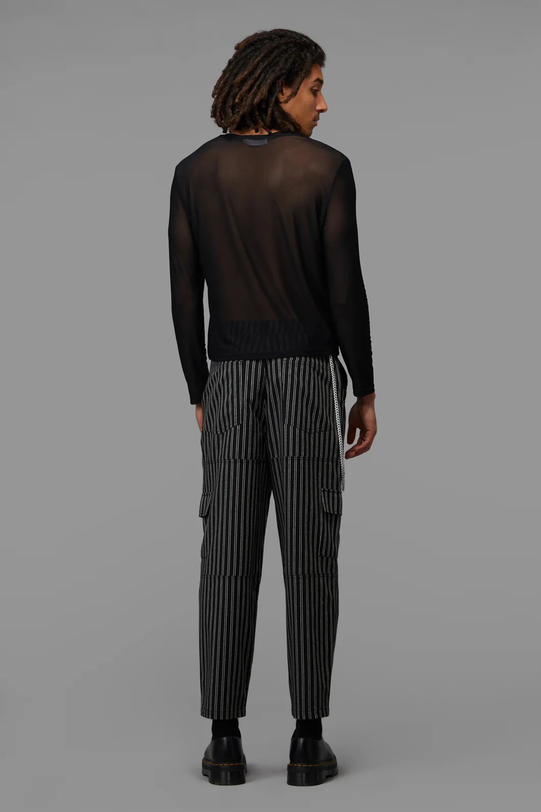 Back Alley Long Sleeve Mesh Top - Image 4