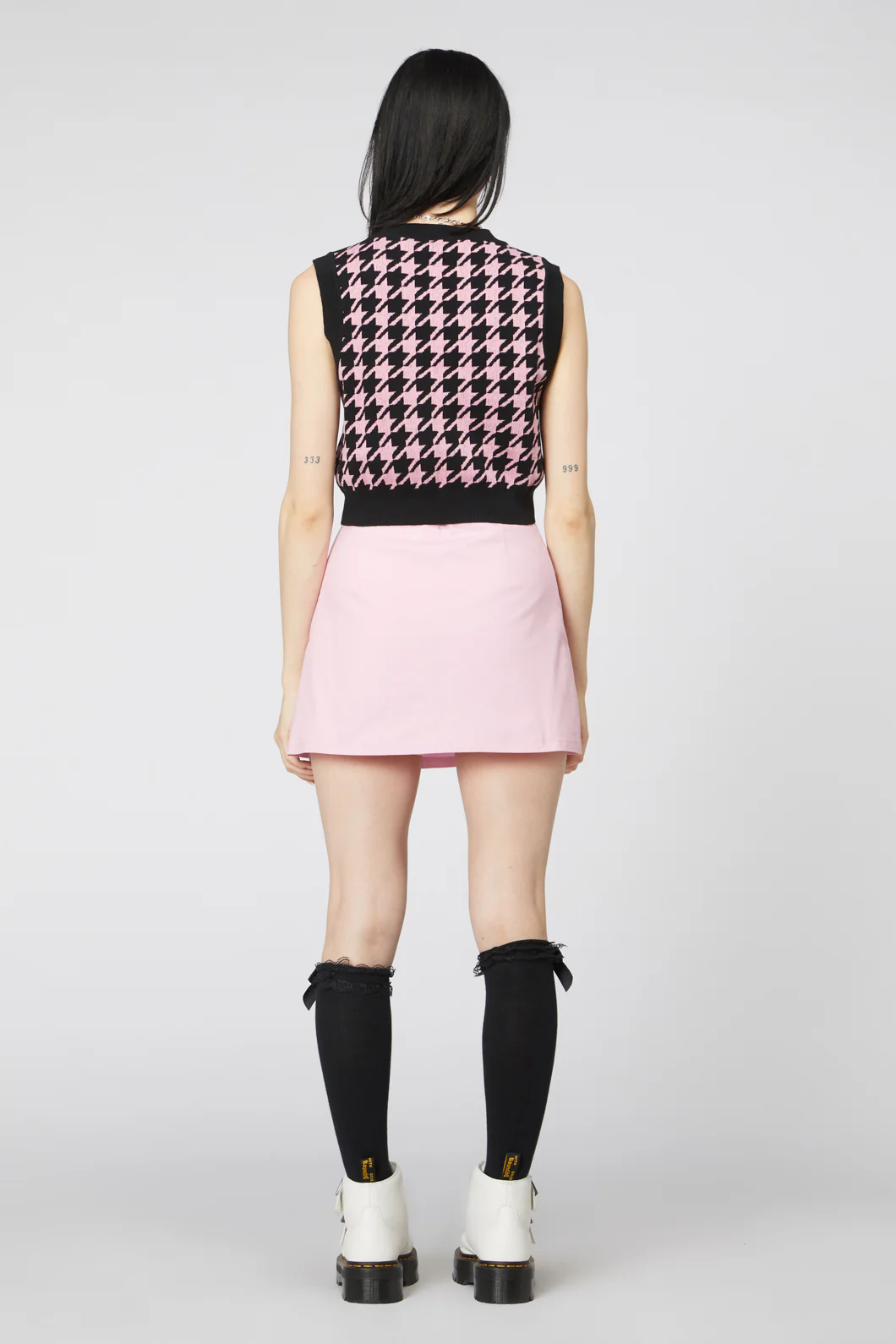 Bad Guy Belted Twill Skort - Image 9