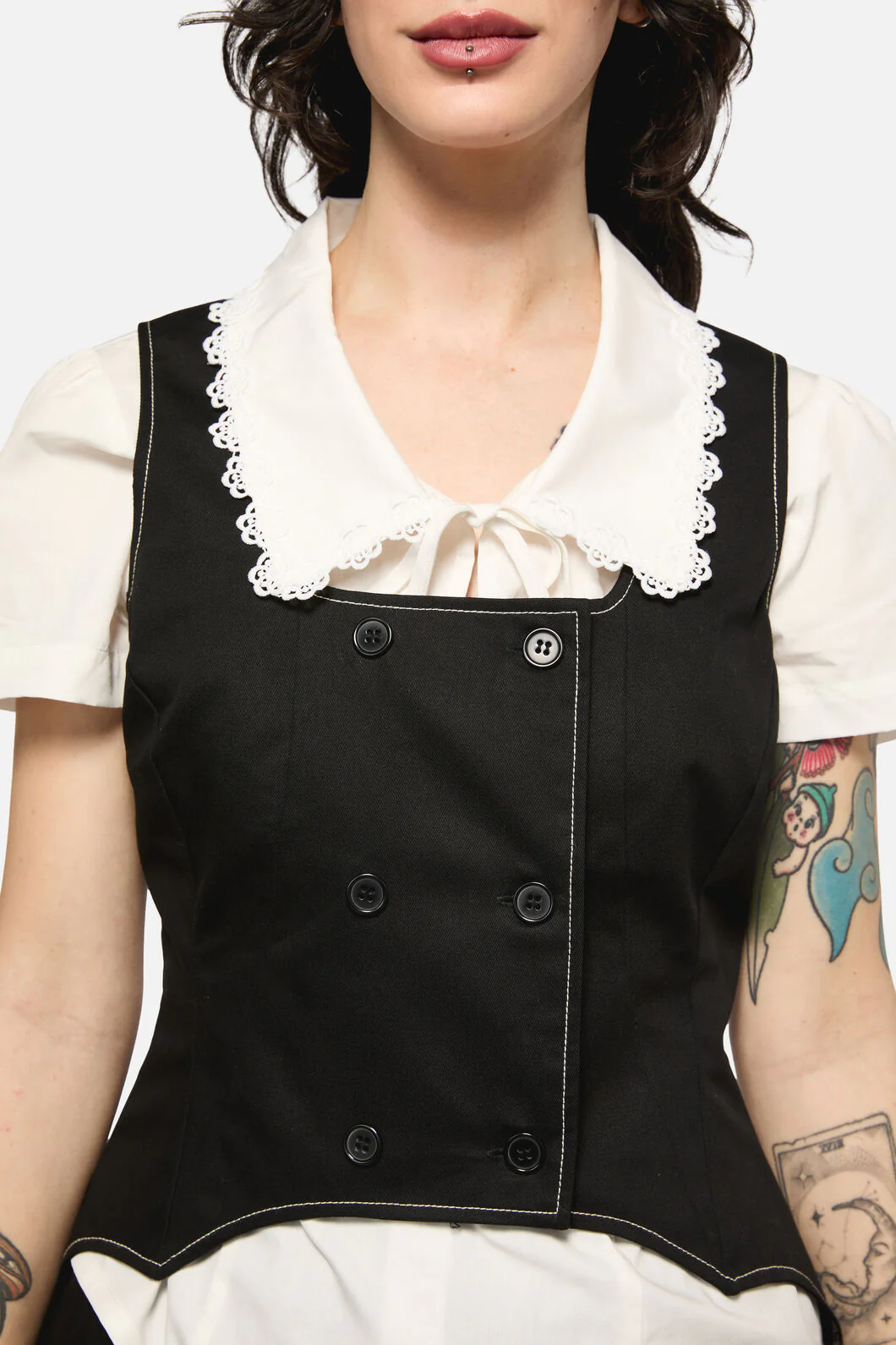 Bat Wing Tail Waist Coat - Image 8