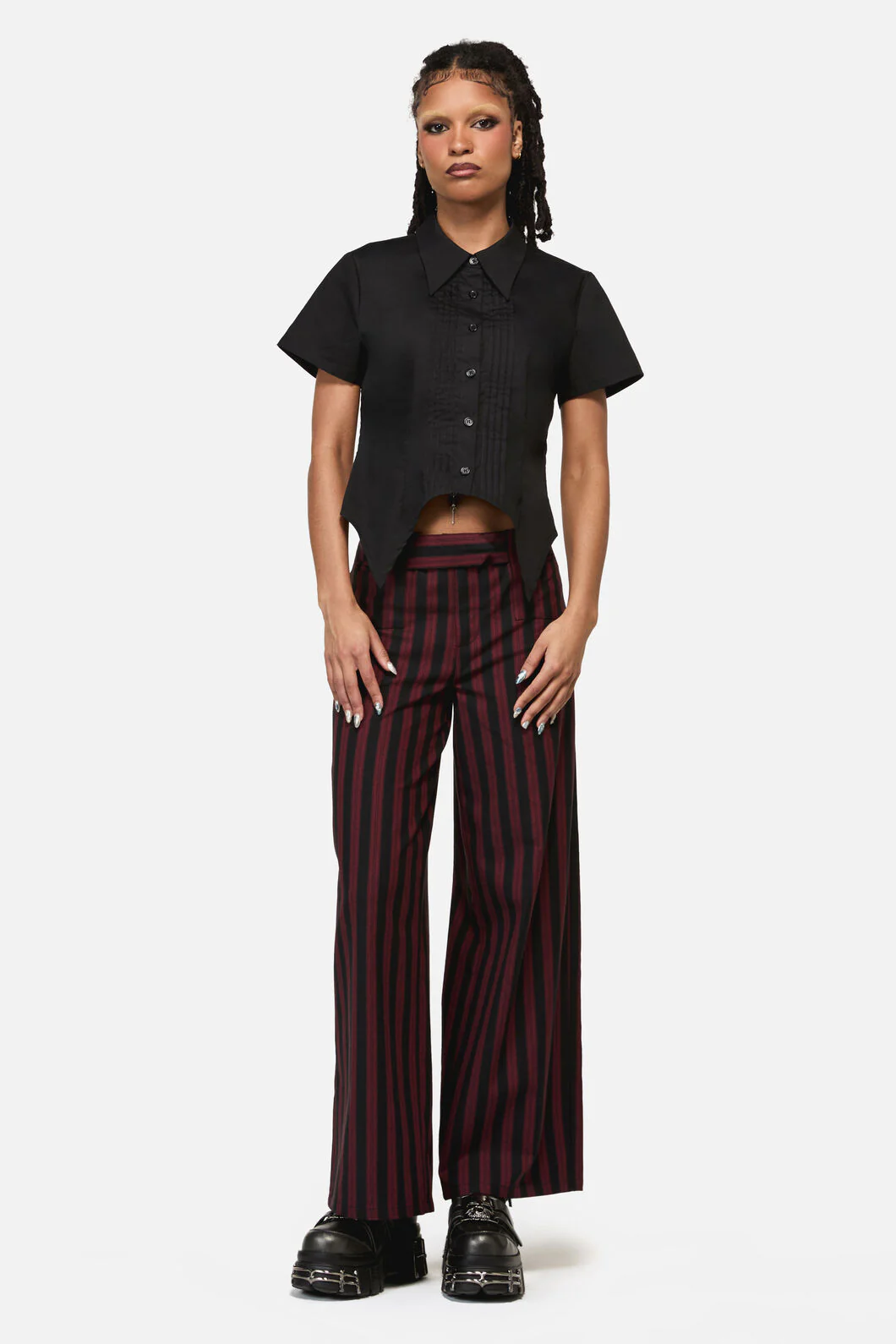 Night Flight Goth Blouse - Image 4