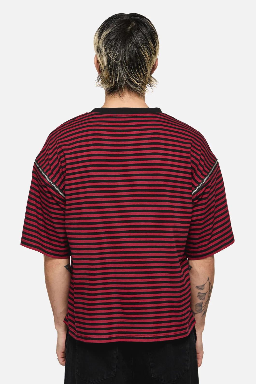 Batz Zip Sleeve Goth Tee - Image 3