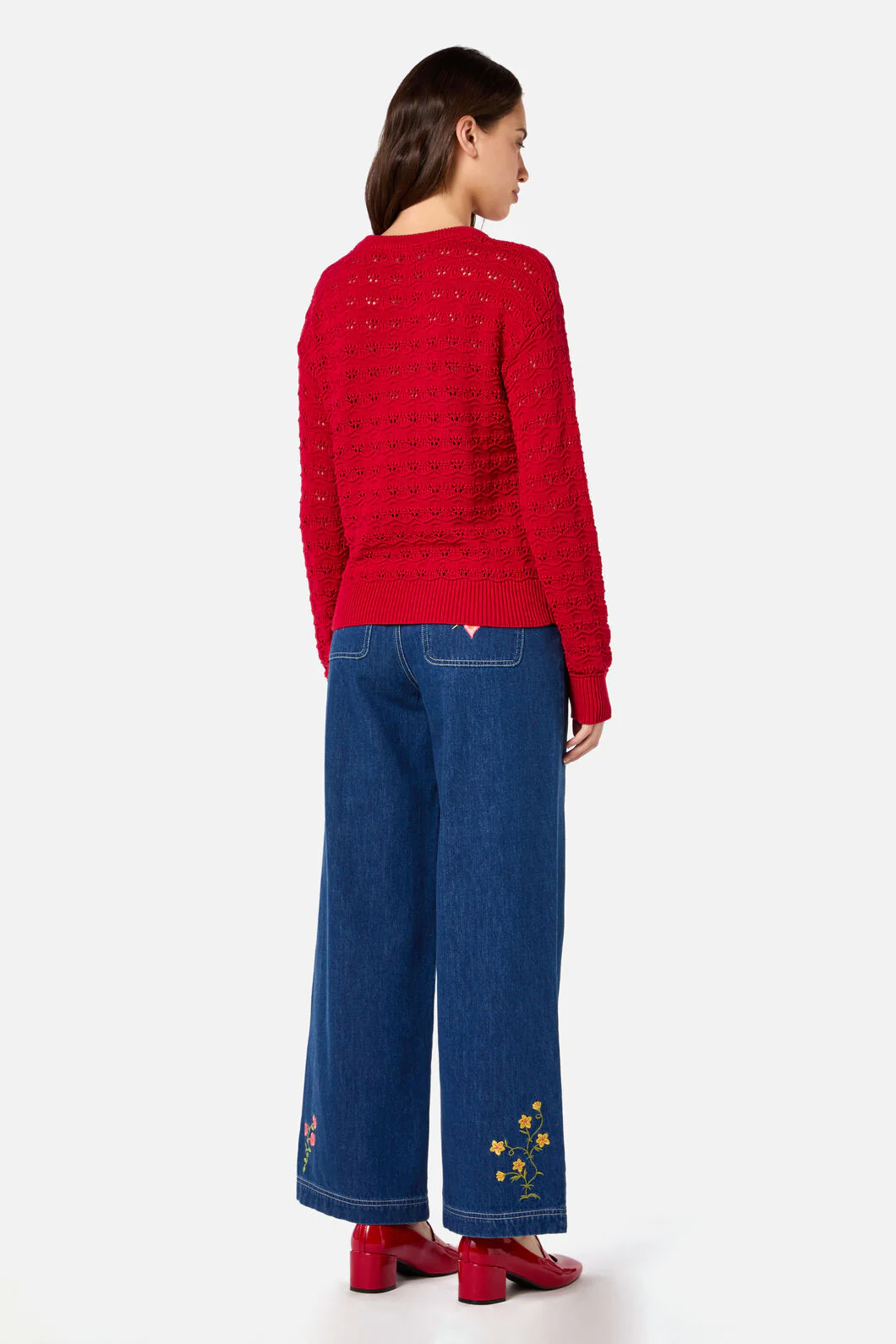 Bea Lacey Knit Jumper - Image 5