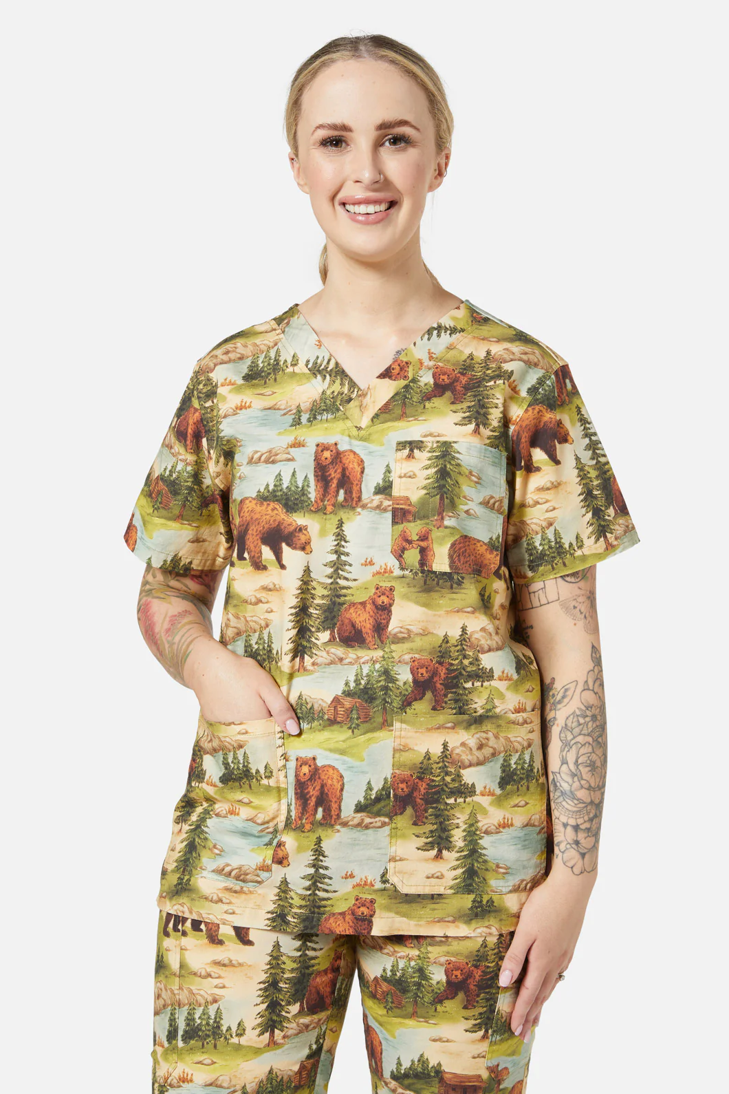 Beary Cute Scrub Set - Image 3