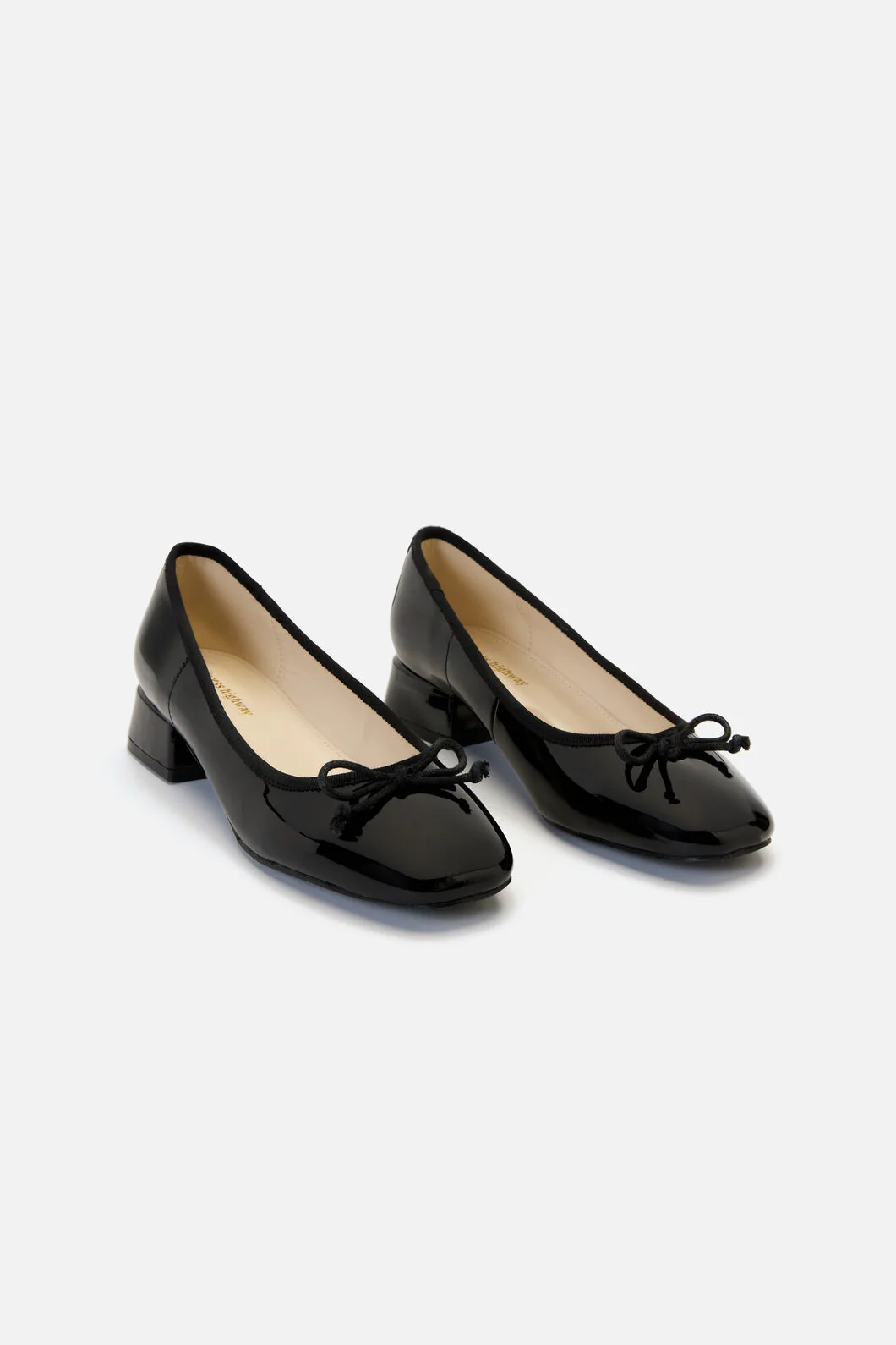 Black Bow Slip On Shoe