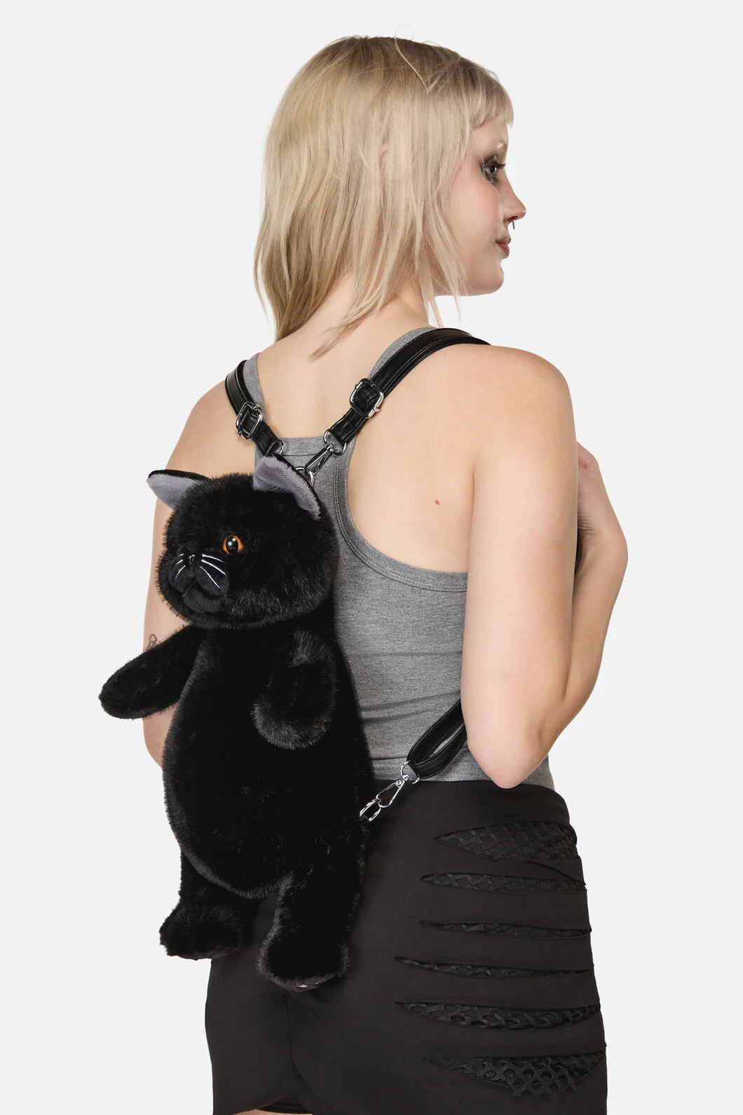 Black Kitty Backpack