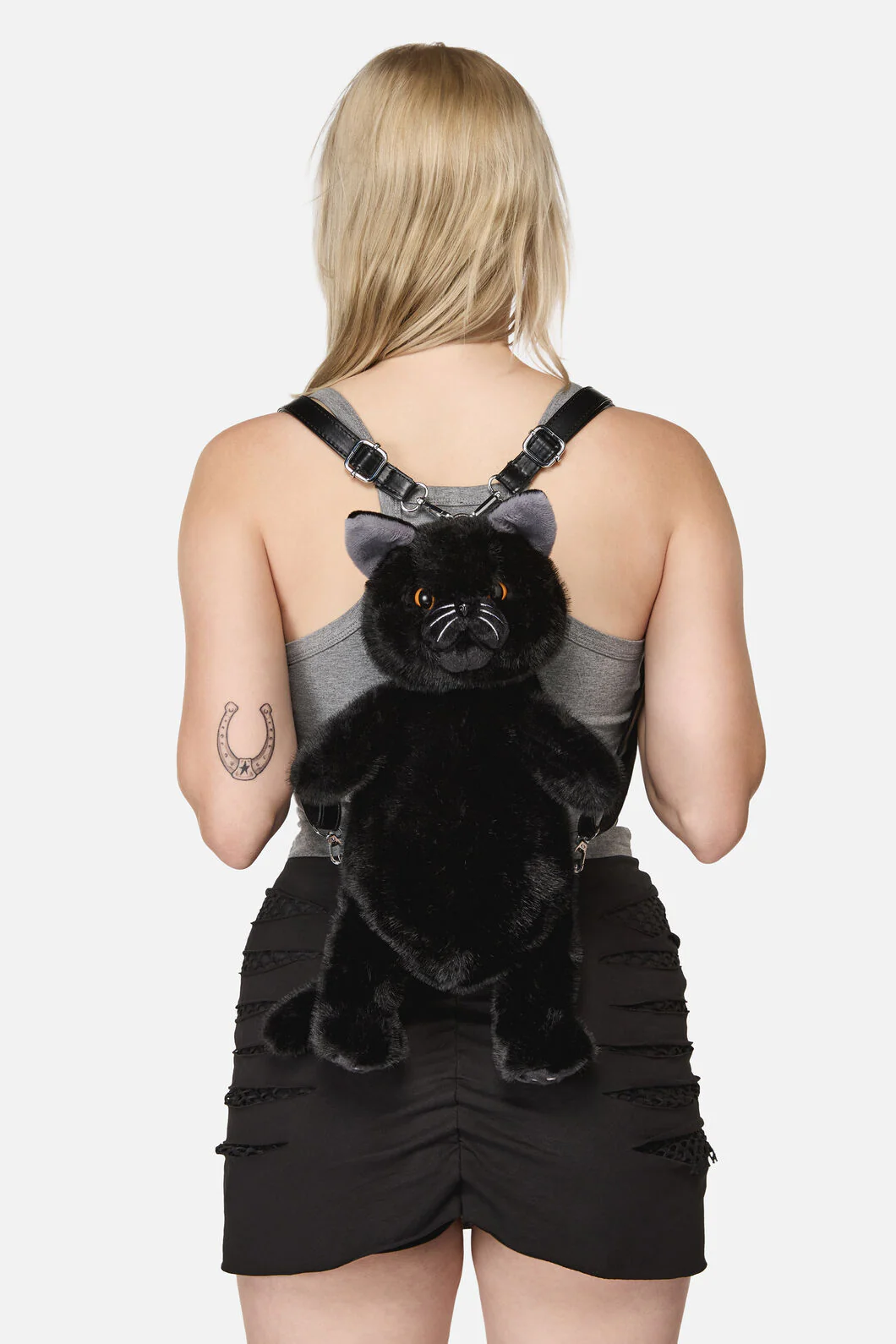 Black Kitty Backpack - Image 2